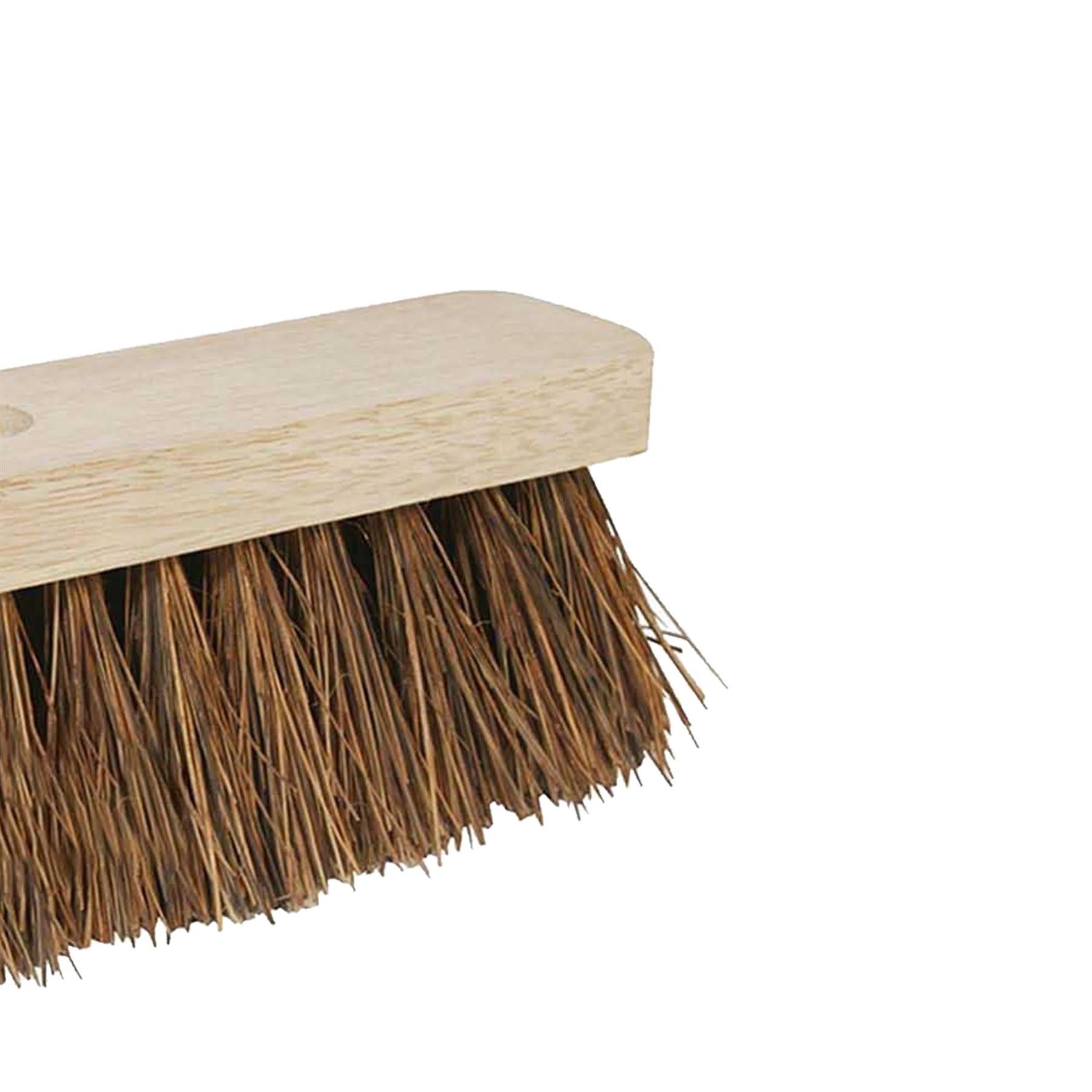 BRUSH BRUSHES BROOM BROOMS HEAD HEADS STIFF COCO BRISTLES SIZES 12"