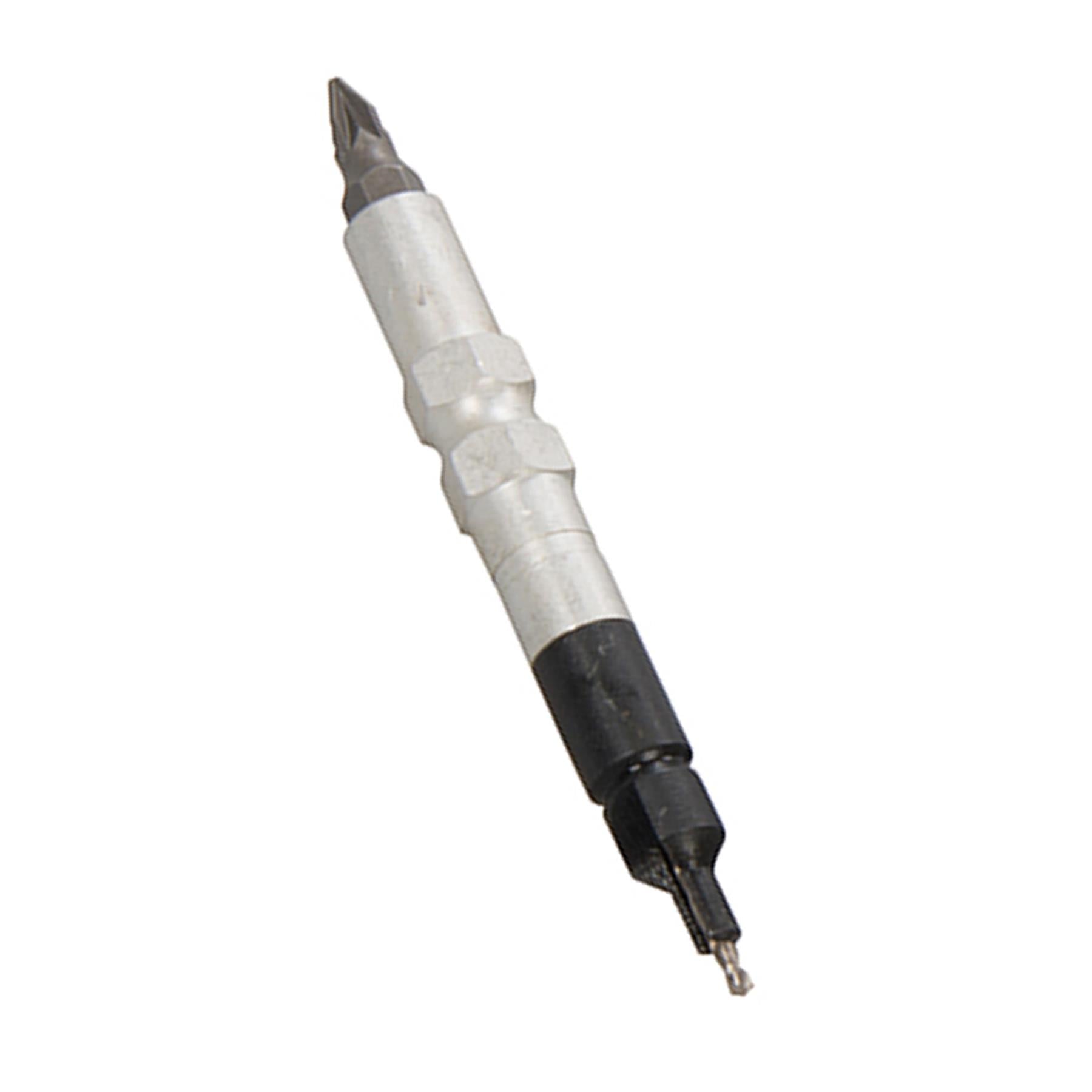 4Pce Quick-Flip Driver Set Large Drill Pilot, Clearance & Countersink In One