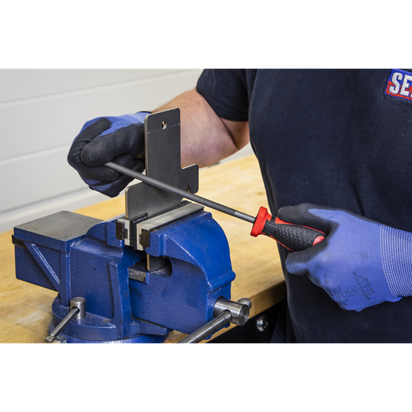 Sealey Smooth Cut Round Engineer's File 200mm