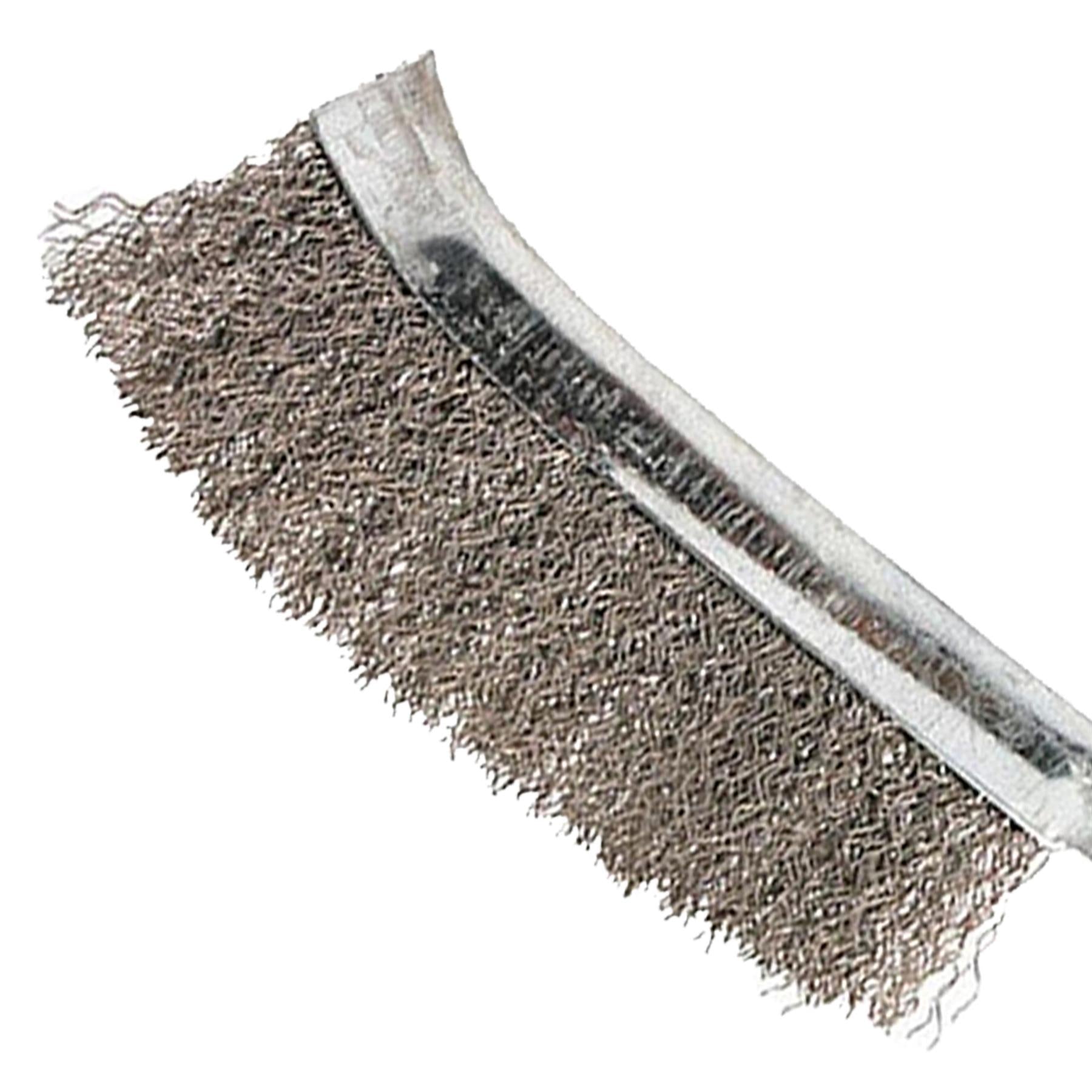 3 x Heavy Duty Spid Wire Hand Brush Stainless Steel Bristles Rust Paint Removal