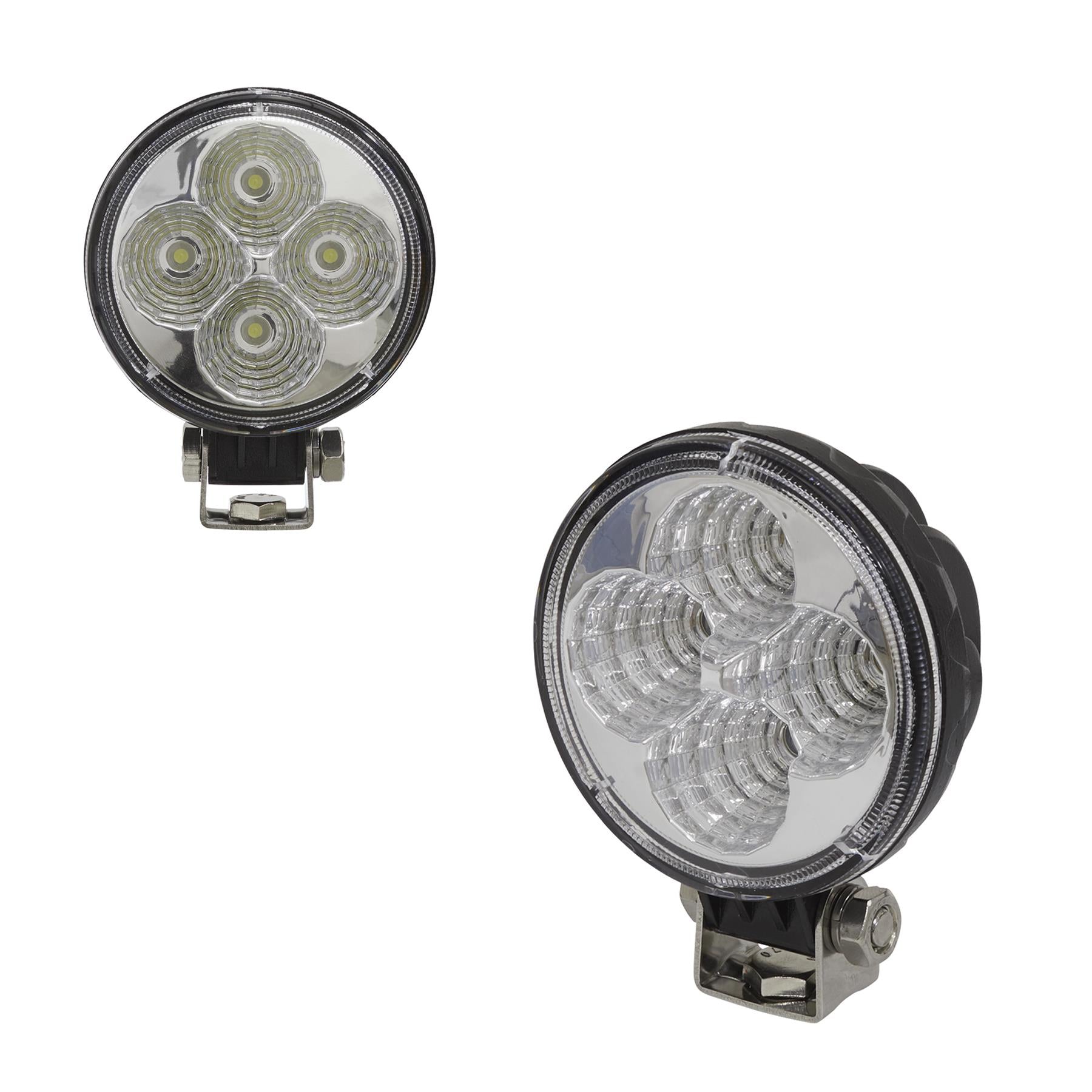 Sealey Round Work Light with Mounting Bracket 12W LED Mini