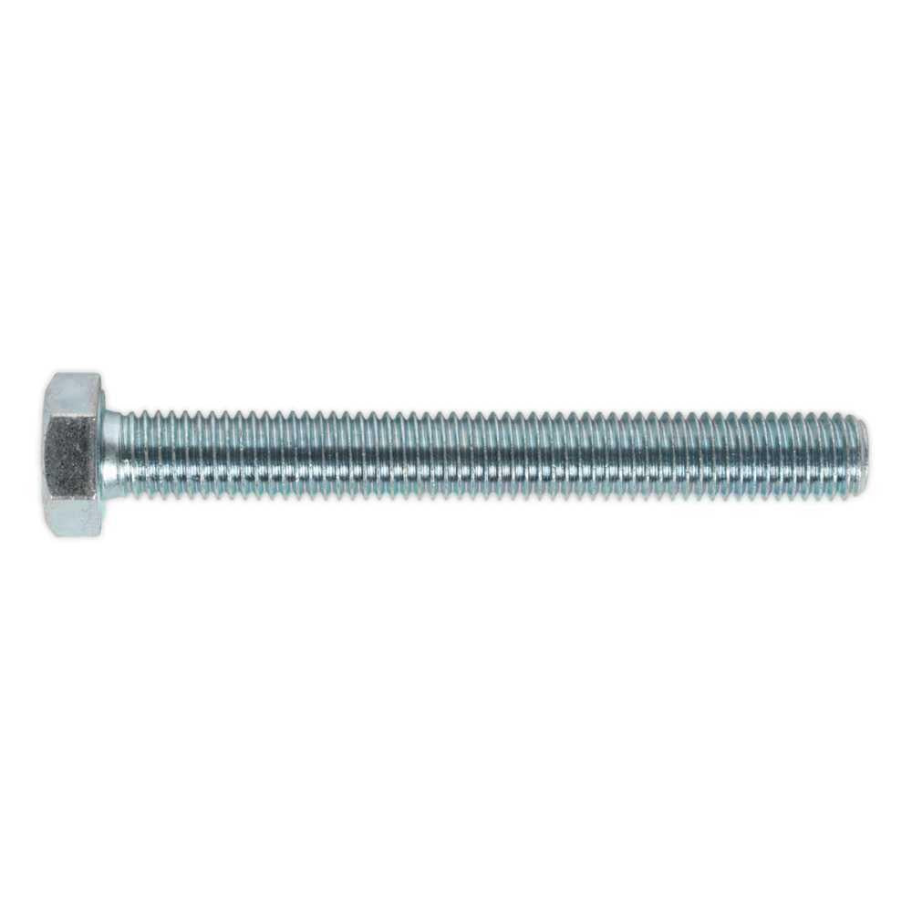 Sealey HT Setscrew M12 x 100mm 8.8 Zinc Pack of 10