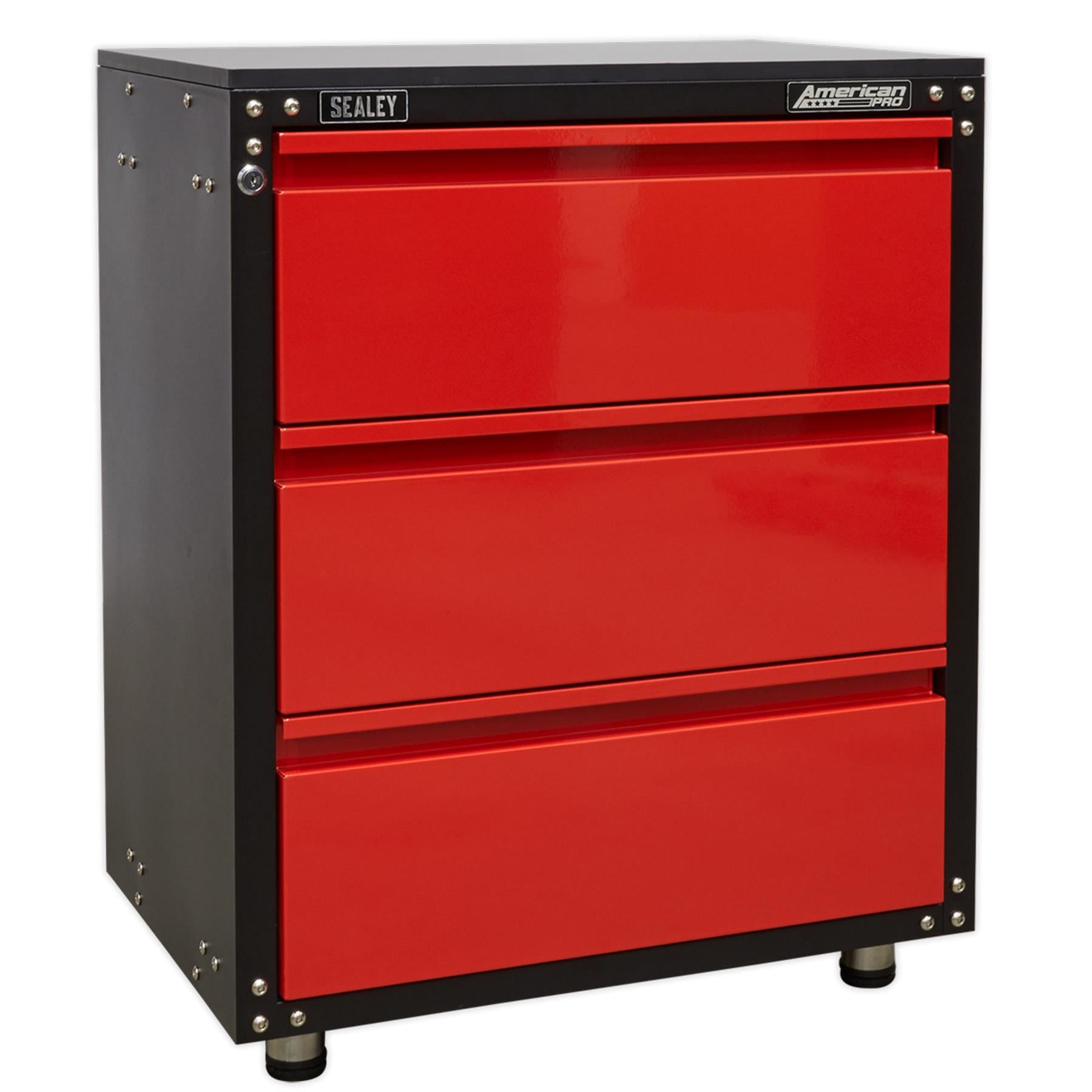 Sealey Modular 4 Drawer Cabinet with Worktop 665mm