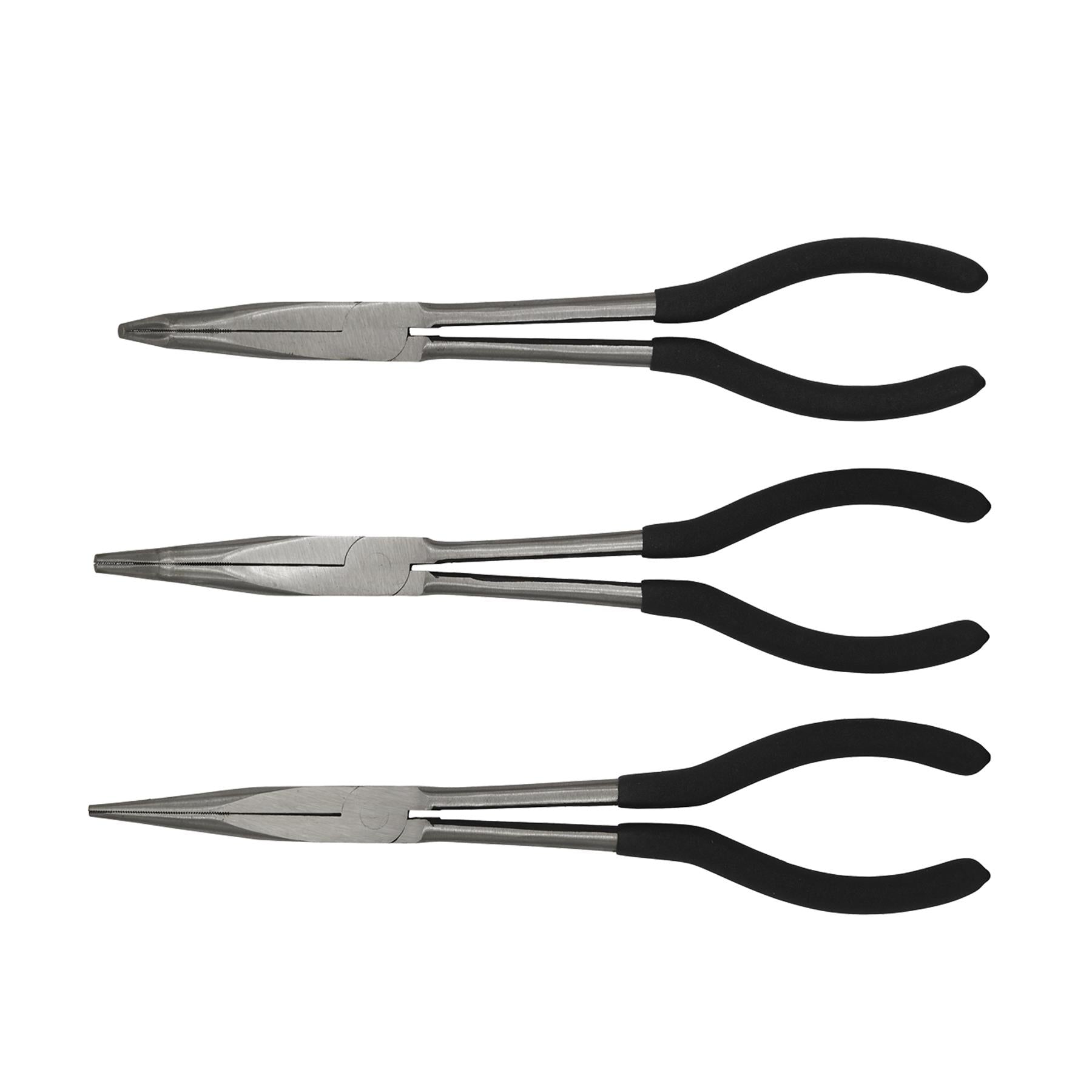 Sealey Needle Nose Pliers Set 3pc 275mm