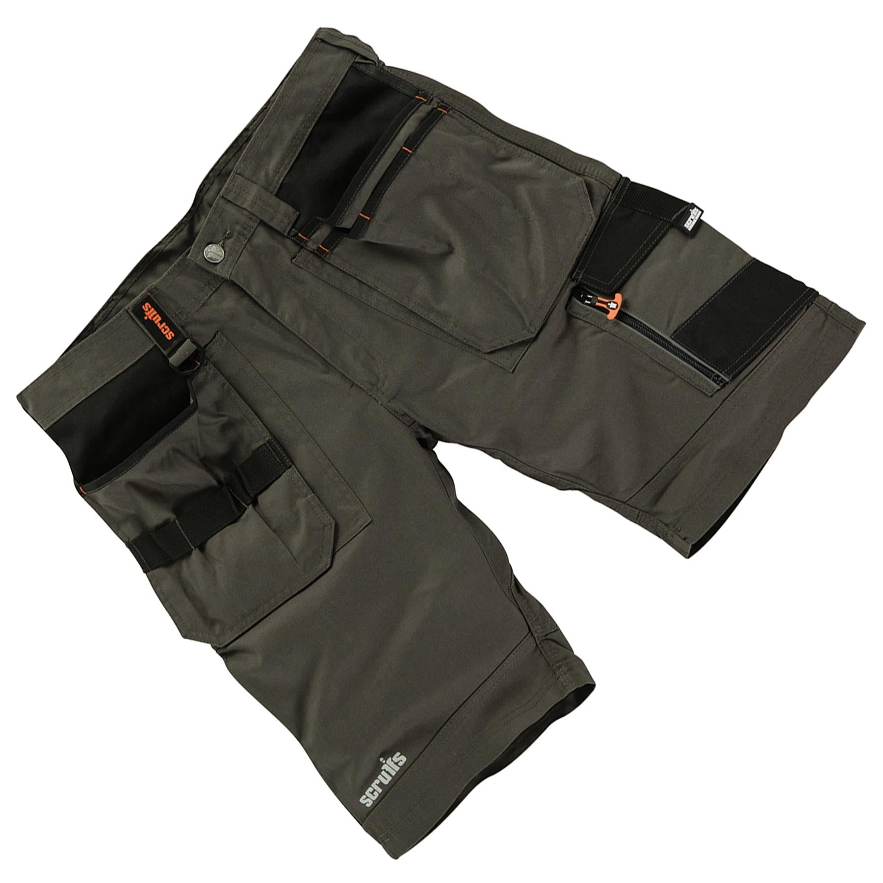Trade Short Slate Size 40" W Ykk Zipped Fly. 65% Polyester, 35% Cotton, 250gsm.