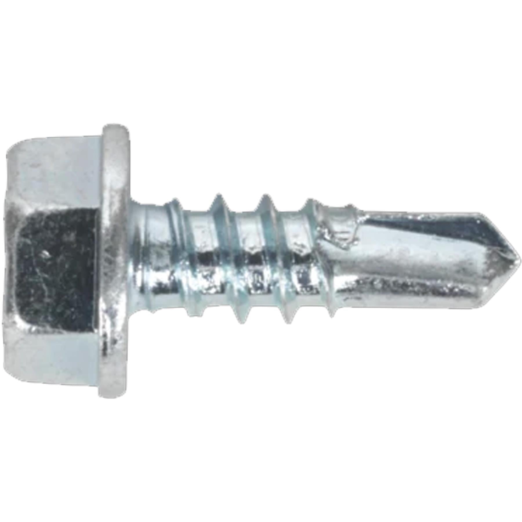 Sealey Self Drilling Screw 4.2 x 13mm Hex Head Zinc Pack of 100