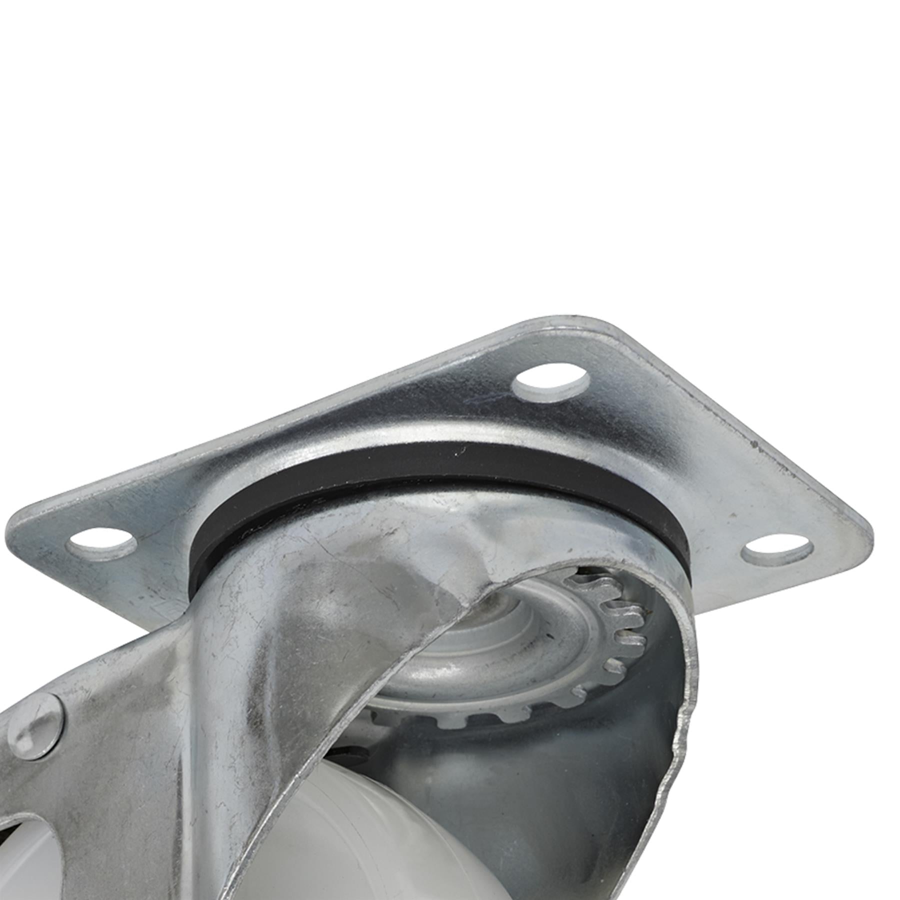 Sealey Castor Wheel Swivel Plate with Total Lock 100mm