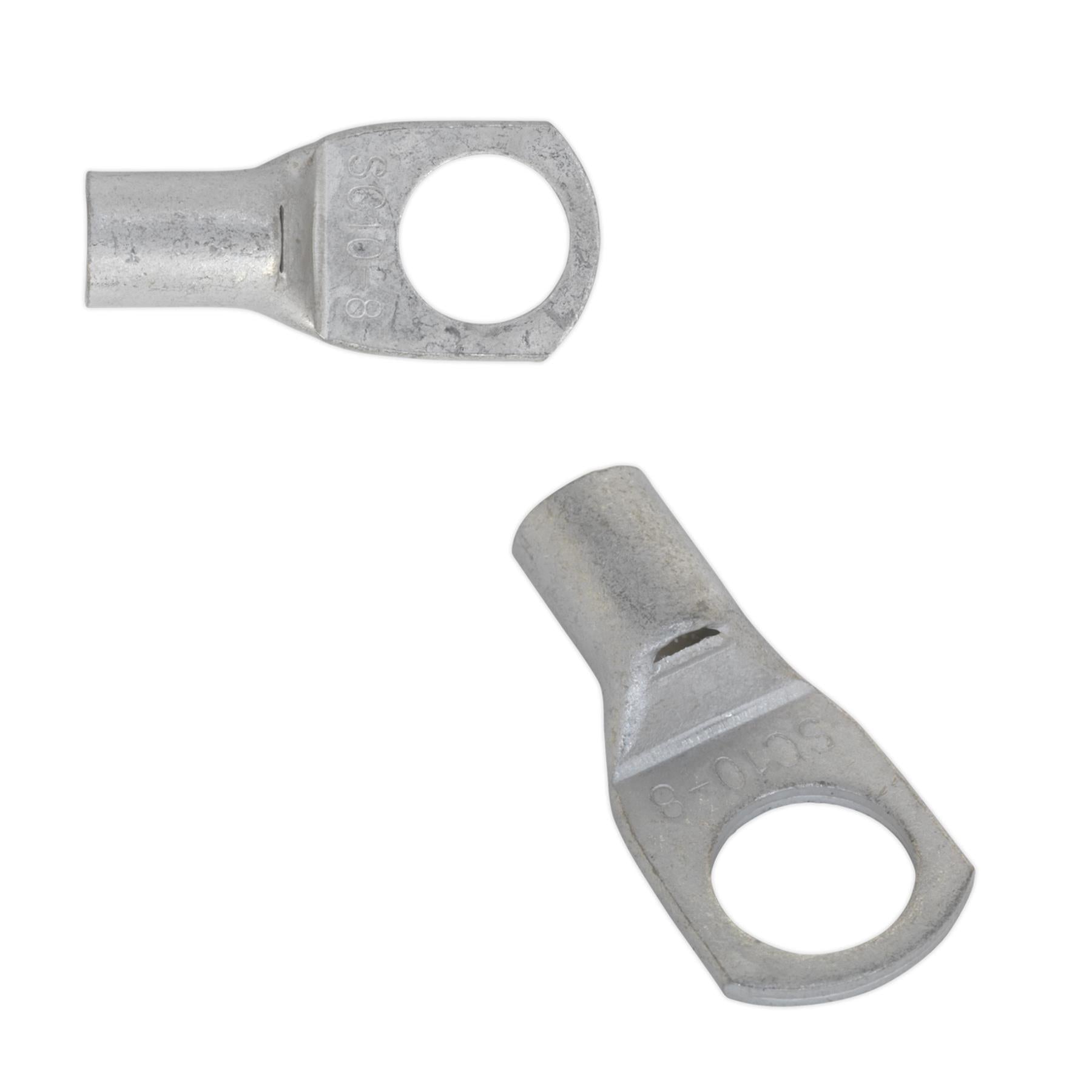 Sealey Copper Lug Terminal 35mm² x 10mm Pack of 10