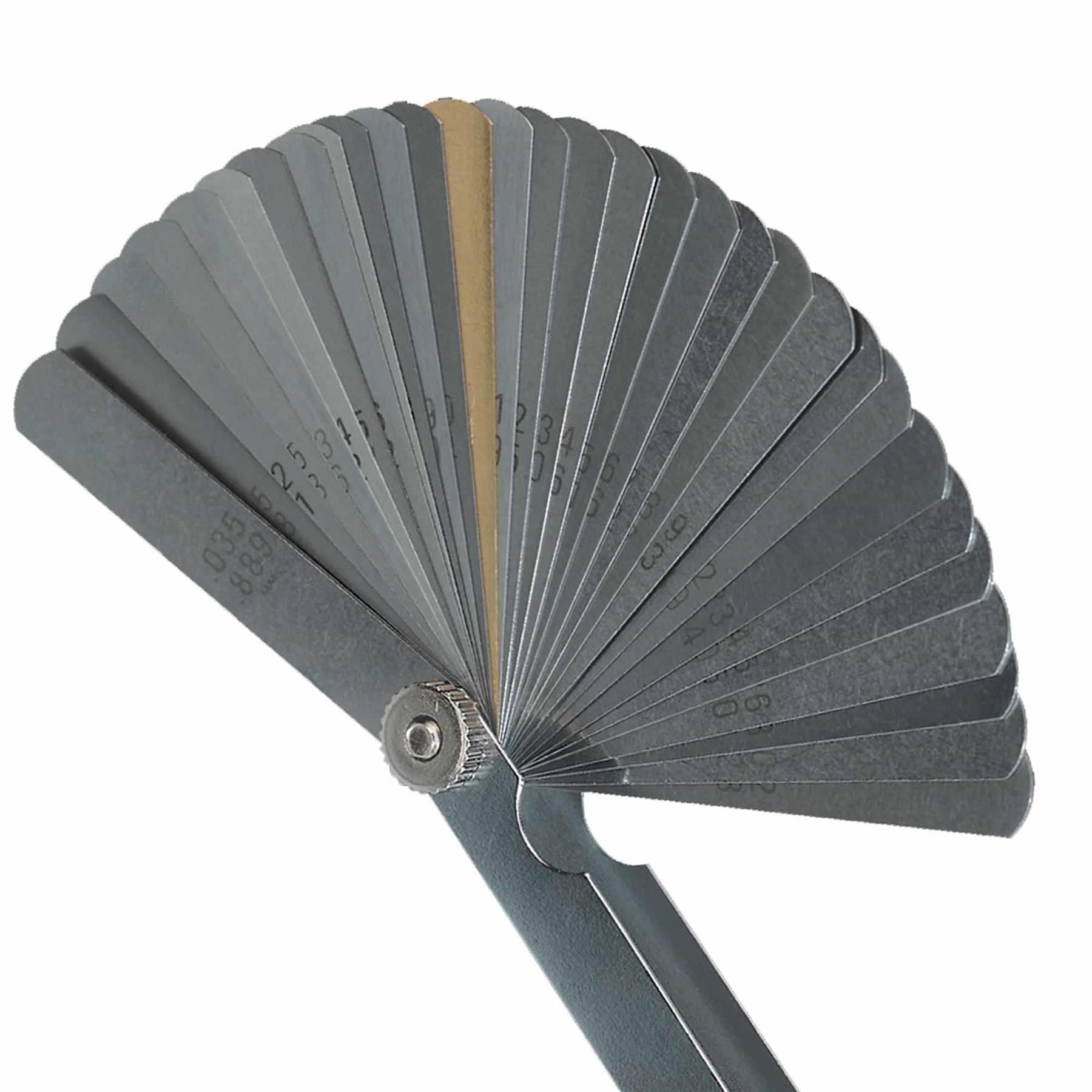 Siegen Feeler Gauges - Imperial Graduated 32 Blade Set 90x13mm Sealey