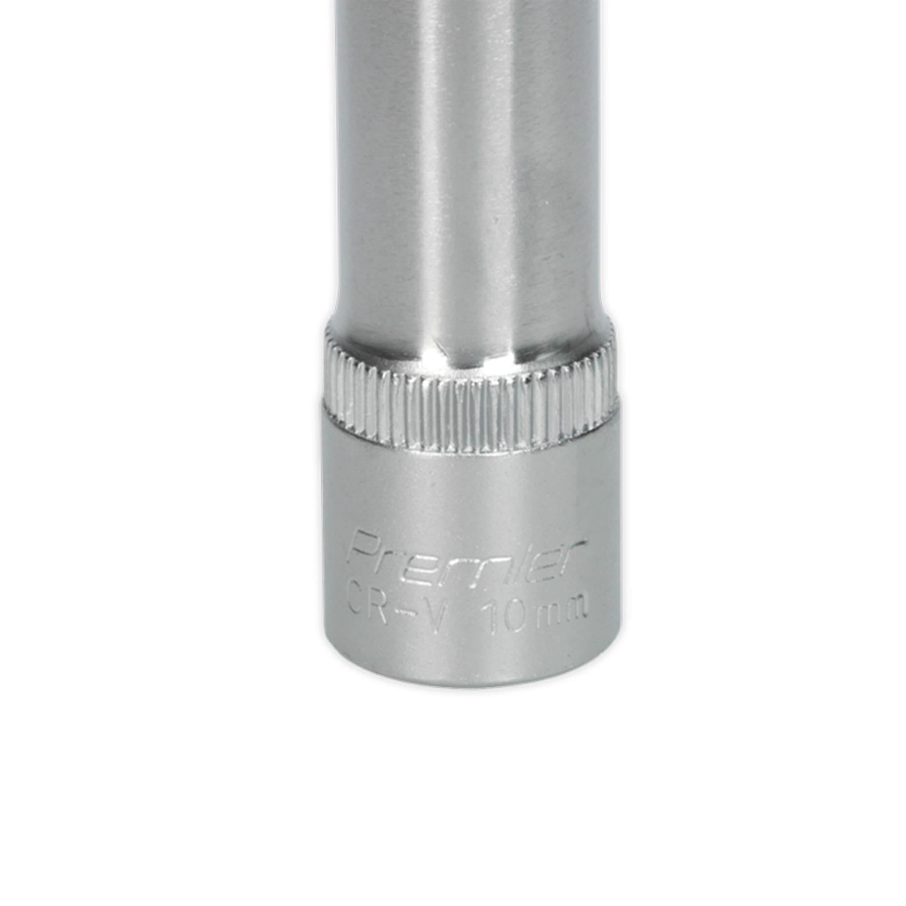 Sealey WallDrive Socket 10mm Deep 3/8"Sq Drive