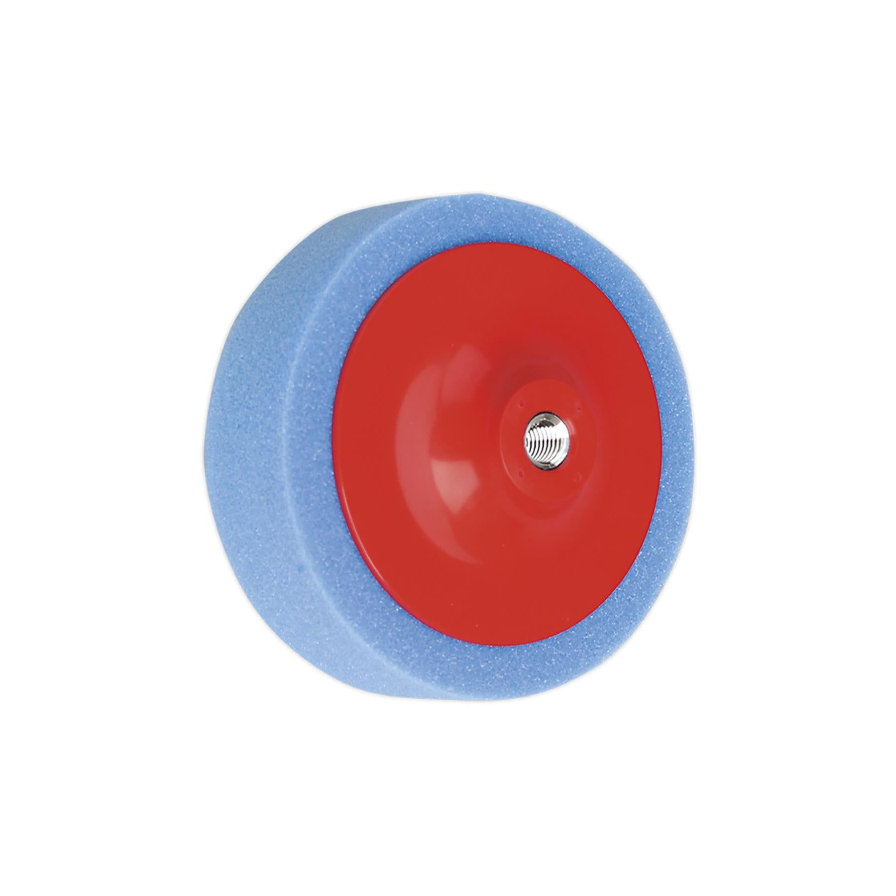 Sealey Buffing & Polishing Foam Head 150x50mm M14x2mm Blue/Med
