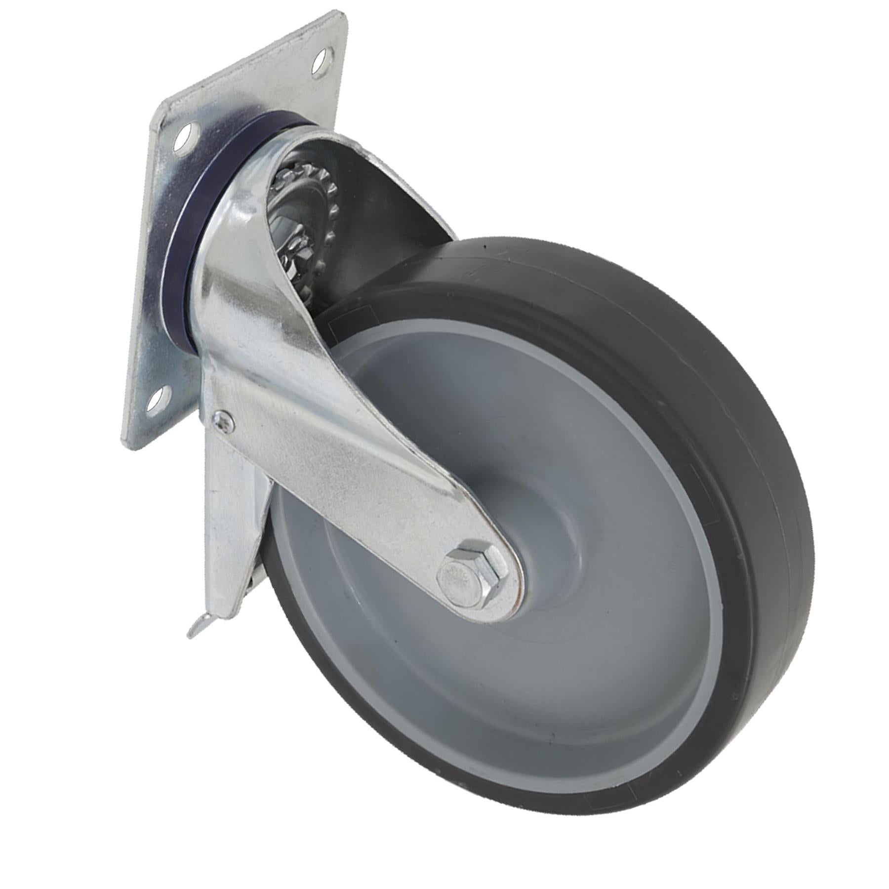 Sealey Medium-Duty Therm Swivel Castor Wheel with Total Lock 100mm