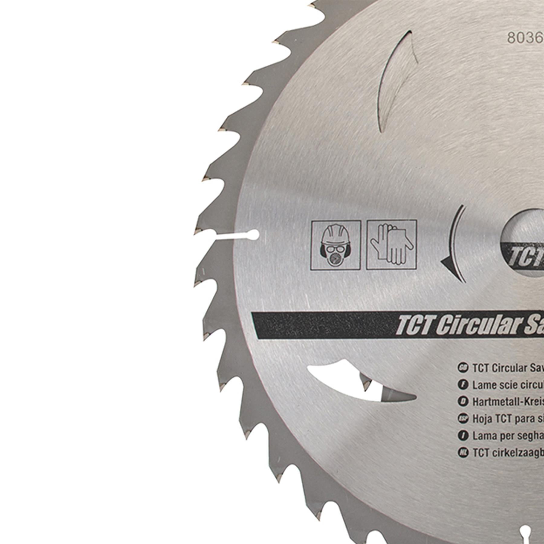 300mm TCT Circular Saw Blades 16, 24, 30T 3Pk 30 Bore - 25, 20, 16mm Rings