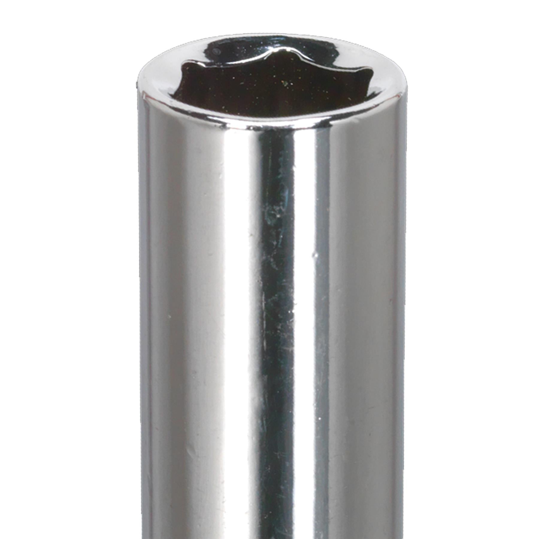 Sealey WallDrive Socket 11mm Deep 1/4"Sq Drive Fully Polished