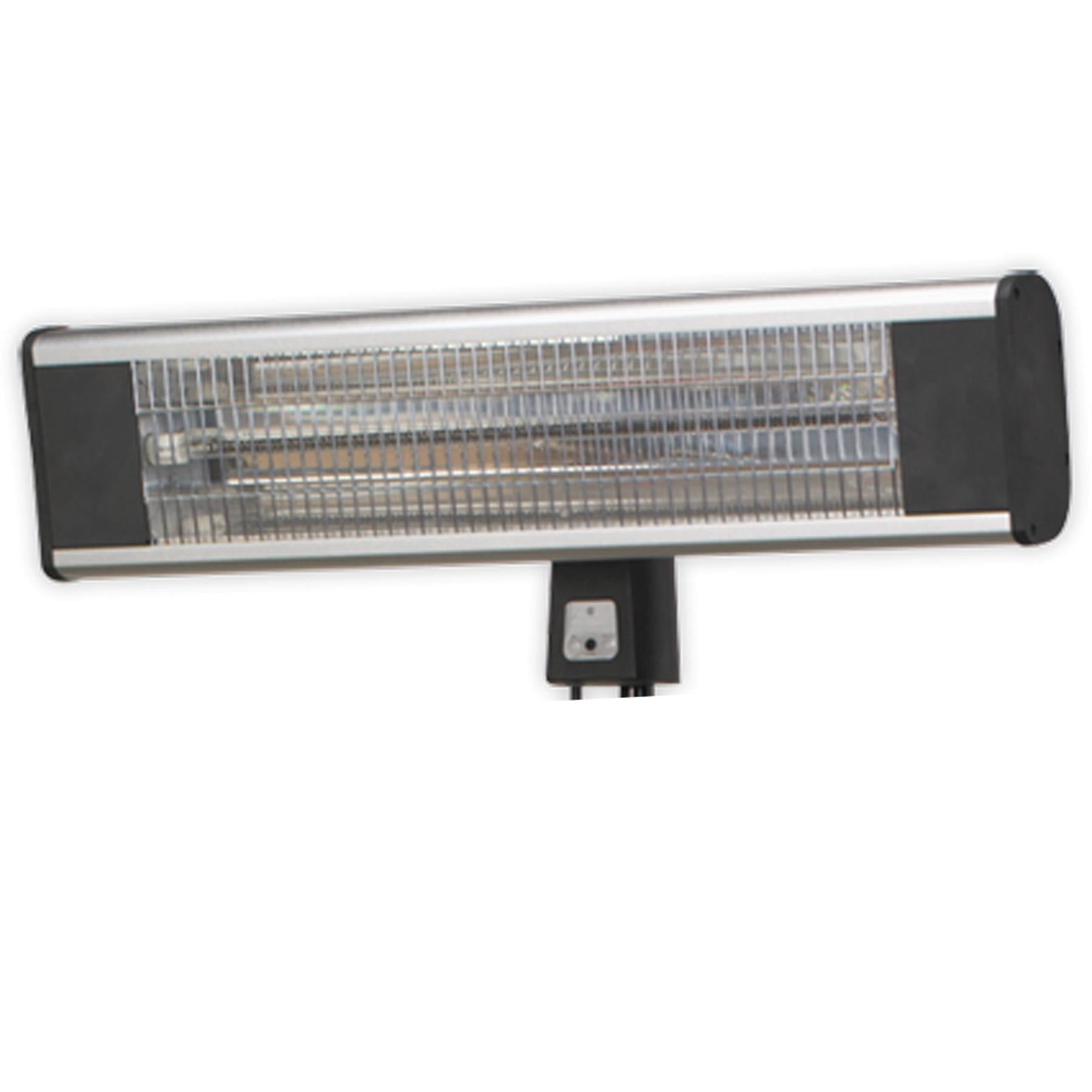 Sealey Carbon Fibre Infrared Patio Heater 1800W Telescopic Stand