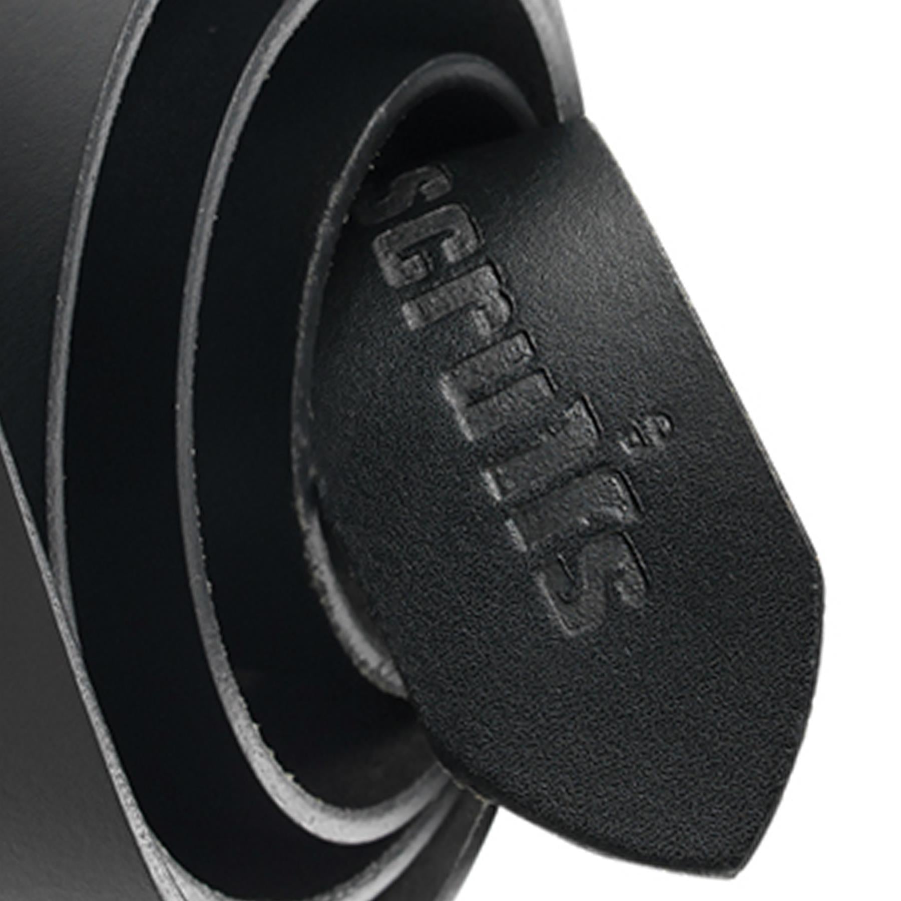 SCRUFFS Trade Adjustable Leather Work Belt Black Size L (34-38")