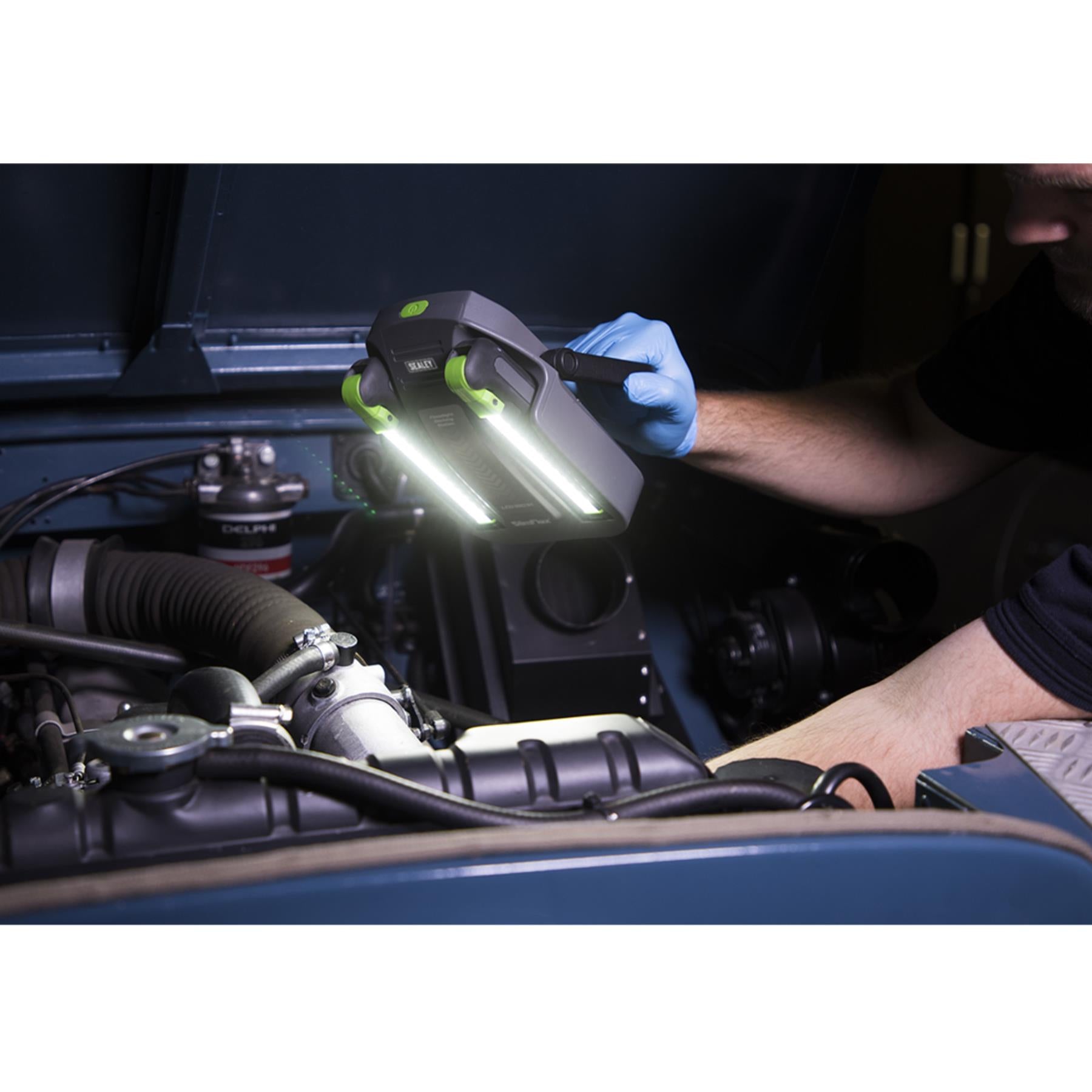 Sealey Rechargeable Floodlight/Inspection Light Docking Station Kit