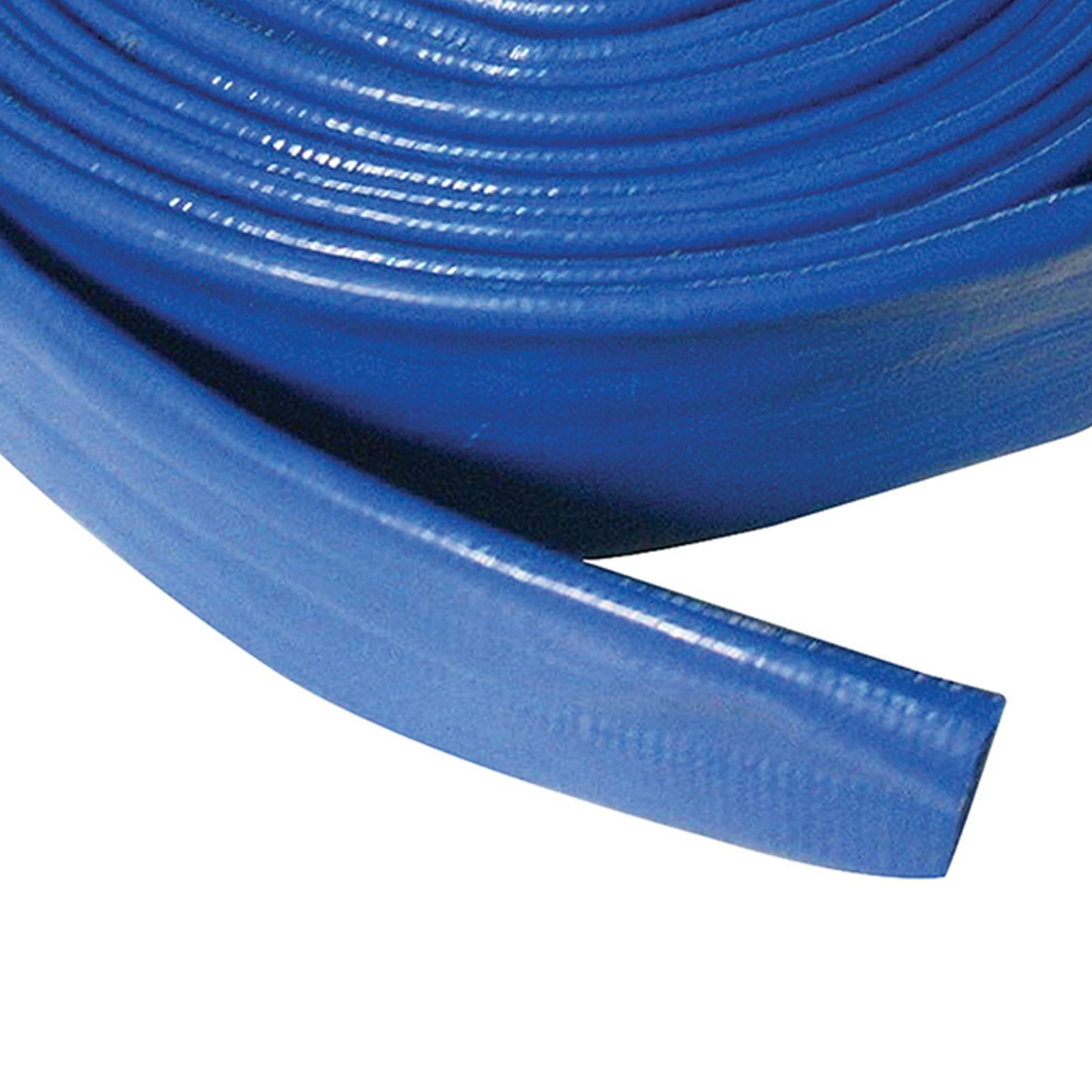 Lay Flat Hose 10M X 25mm Pvc Water Delivery Hose Discharge Pump Irrigation