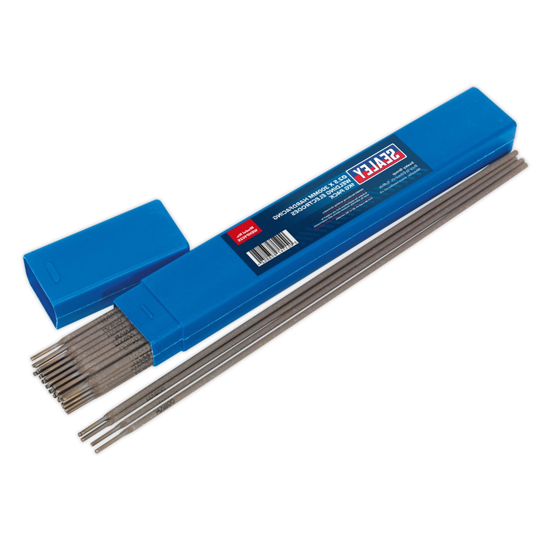 Welding Electrodes Hardfacing Ø2.5 x 300mm 1kg Pack WEHF1025 Sealey