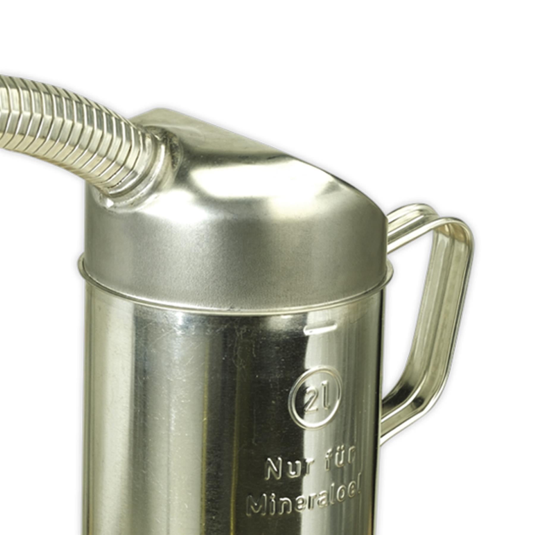 Sealey Measuring Jug Metal with Flexible Spout 2L