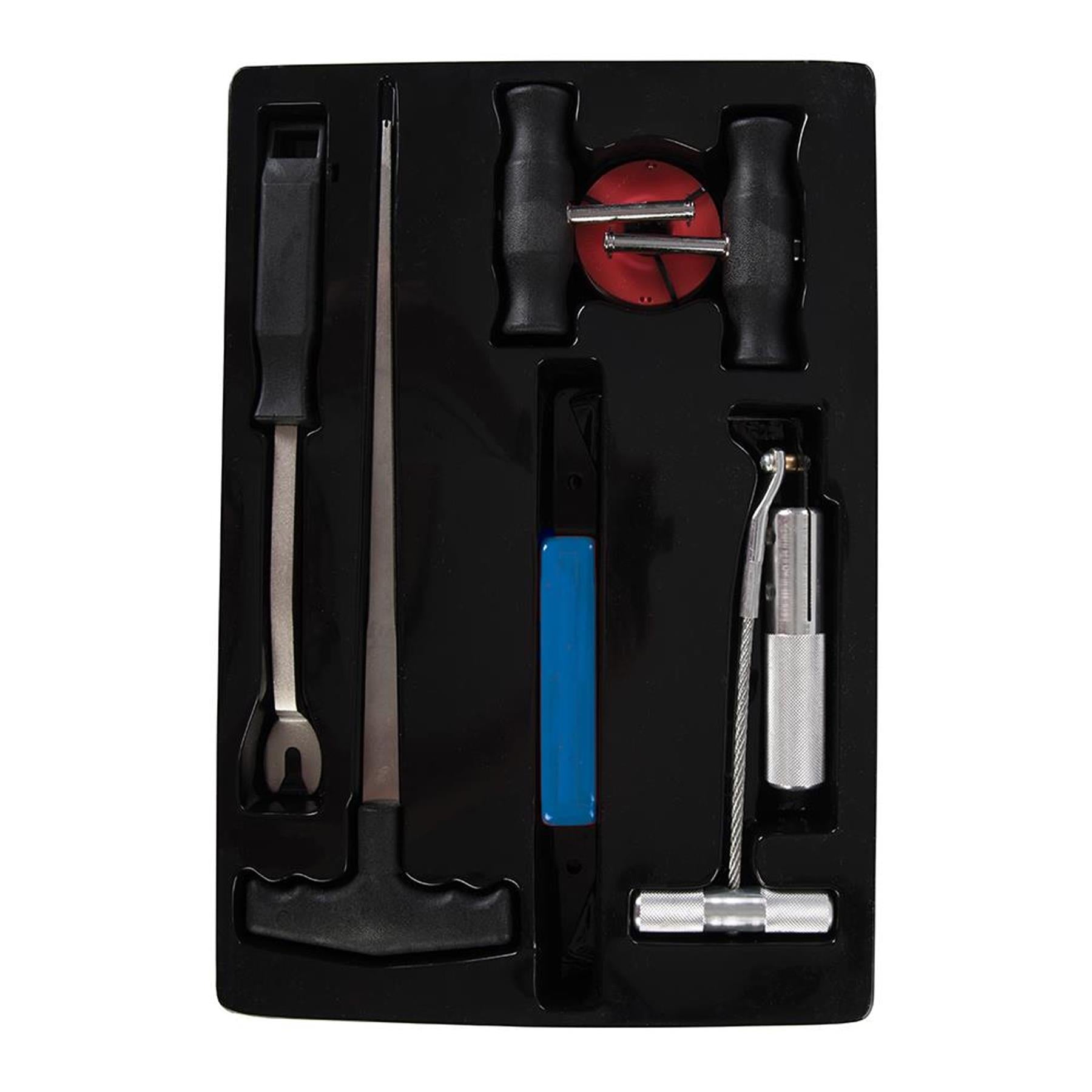 Windscreen Removal Kit 7Pc Reinforced Composite Handles With Chromed Steel Shaft