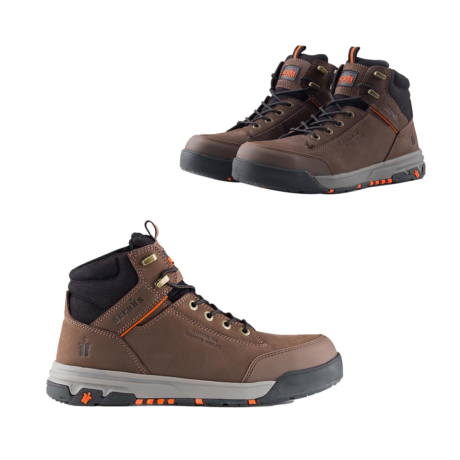 Scruffs Switchback 3 Safety Boots Chocolate Size 10 / 44