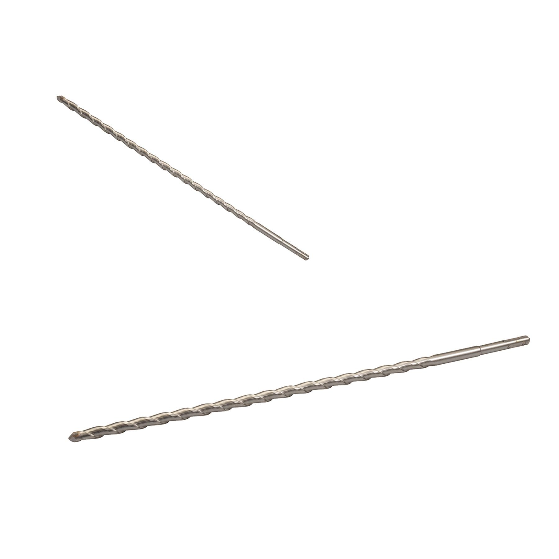 5 x SDS+ PLUS MASONRY DRILL BIT 14 x 460mm, TUNGSTEN CARBIDE TIP, FOR STONE CONCRETE BRICK