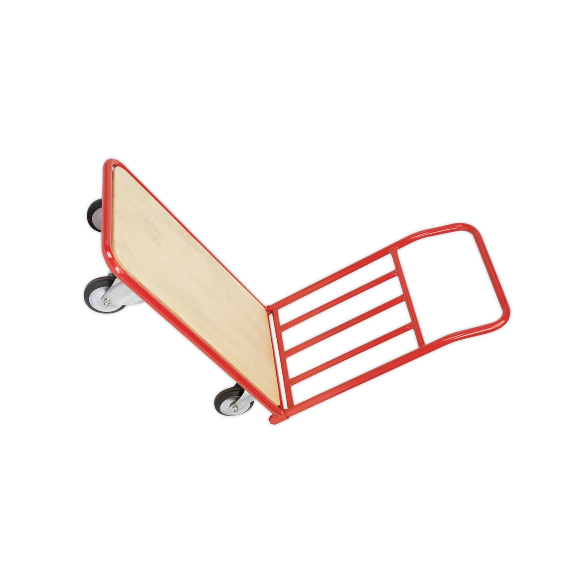 Sealey Platform Truck 250kg Capacity Heavy-Duty Tubular Steel Bumper