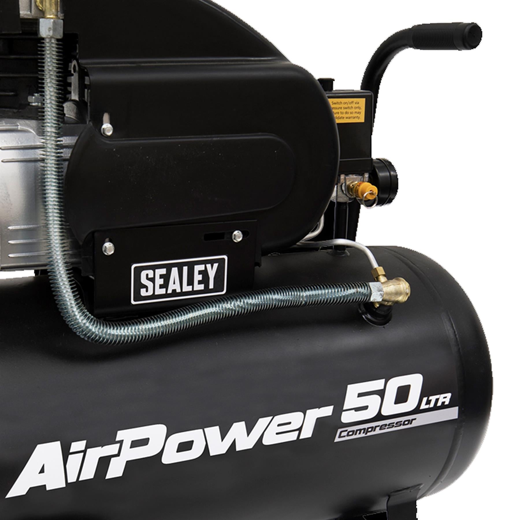 Sealey SAC5020A Compressor 50L Direct Drive 2hp