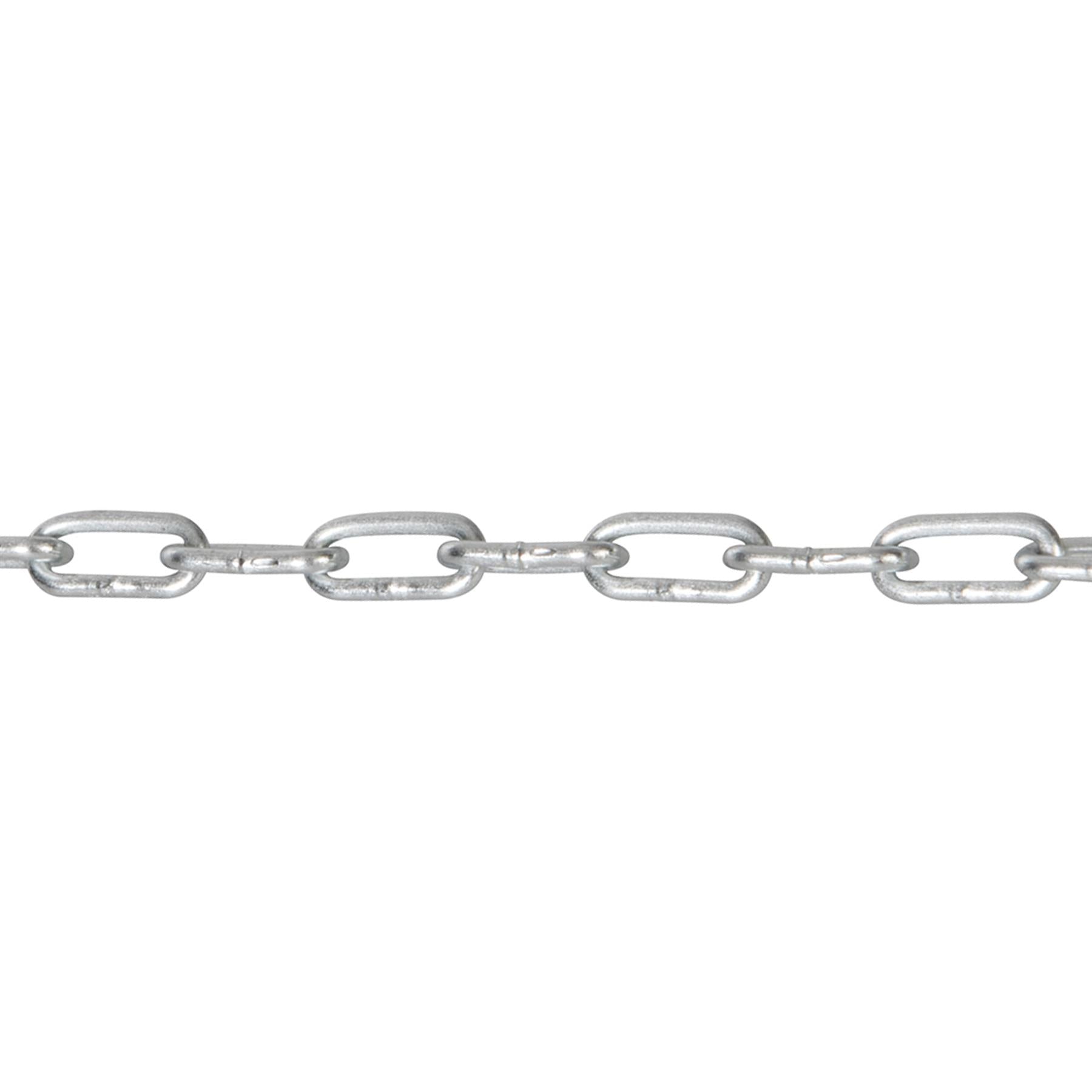 Electro Galvanised Chain 2mm X 2.5M Zinc-Plated For Corrosion Resistance