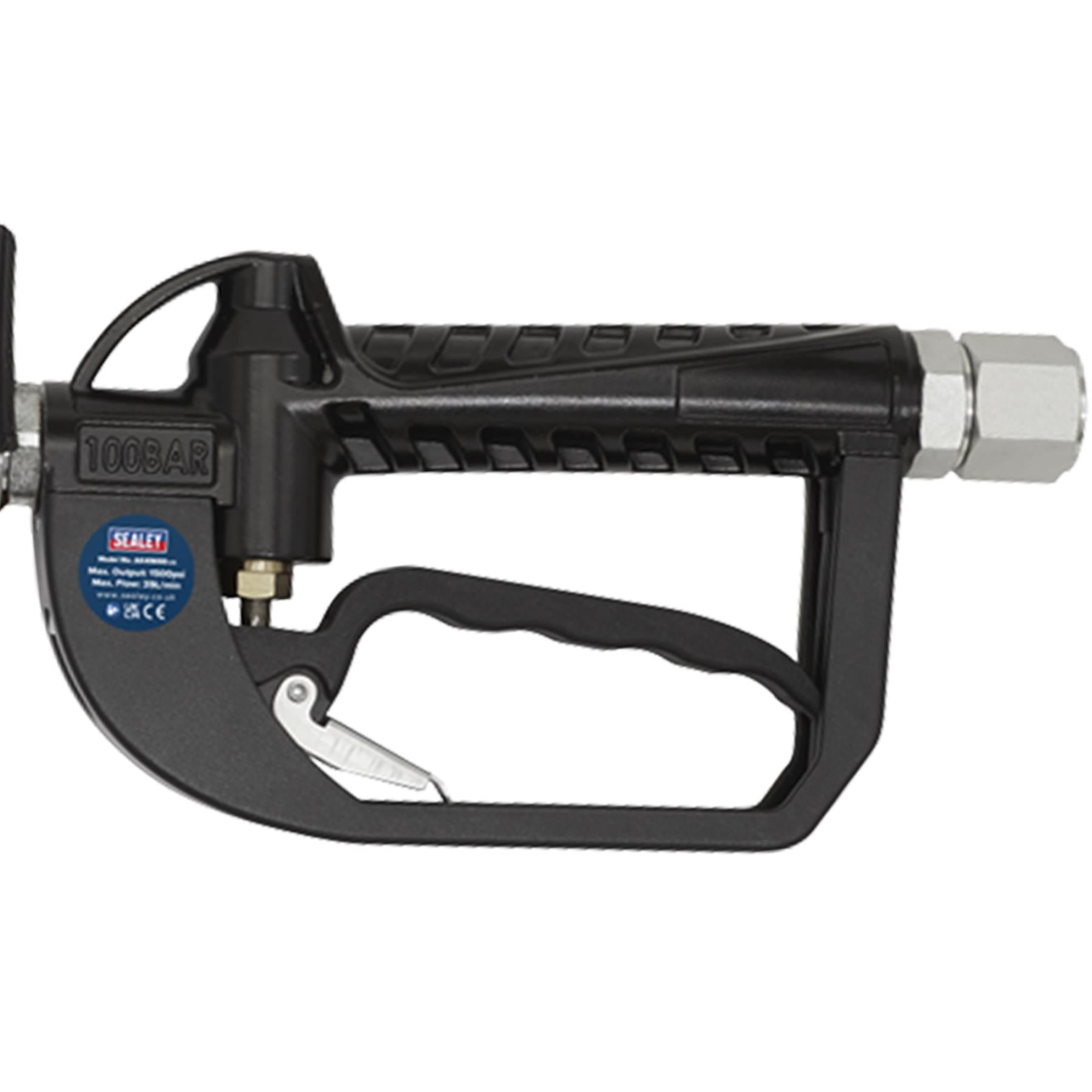 Sealey Oil Hose End Gun with Digital Meter LCD Display AK4565D