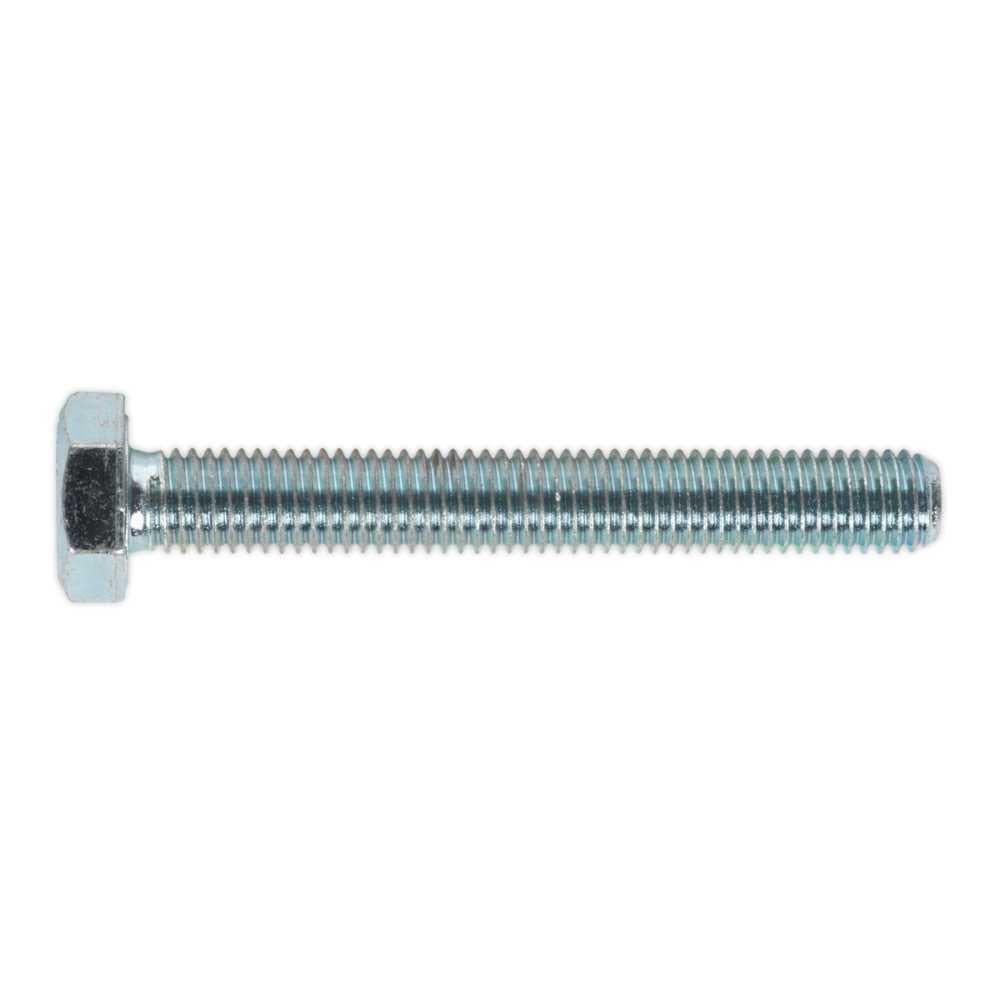 Sealey HT Setscrew M10 x 75mm 8.8 Zinc Pack of 25