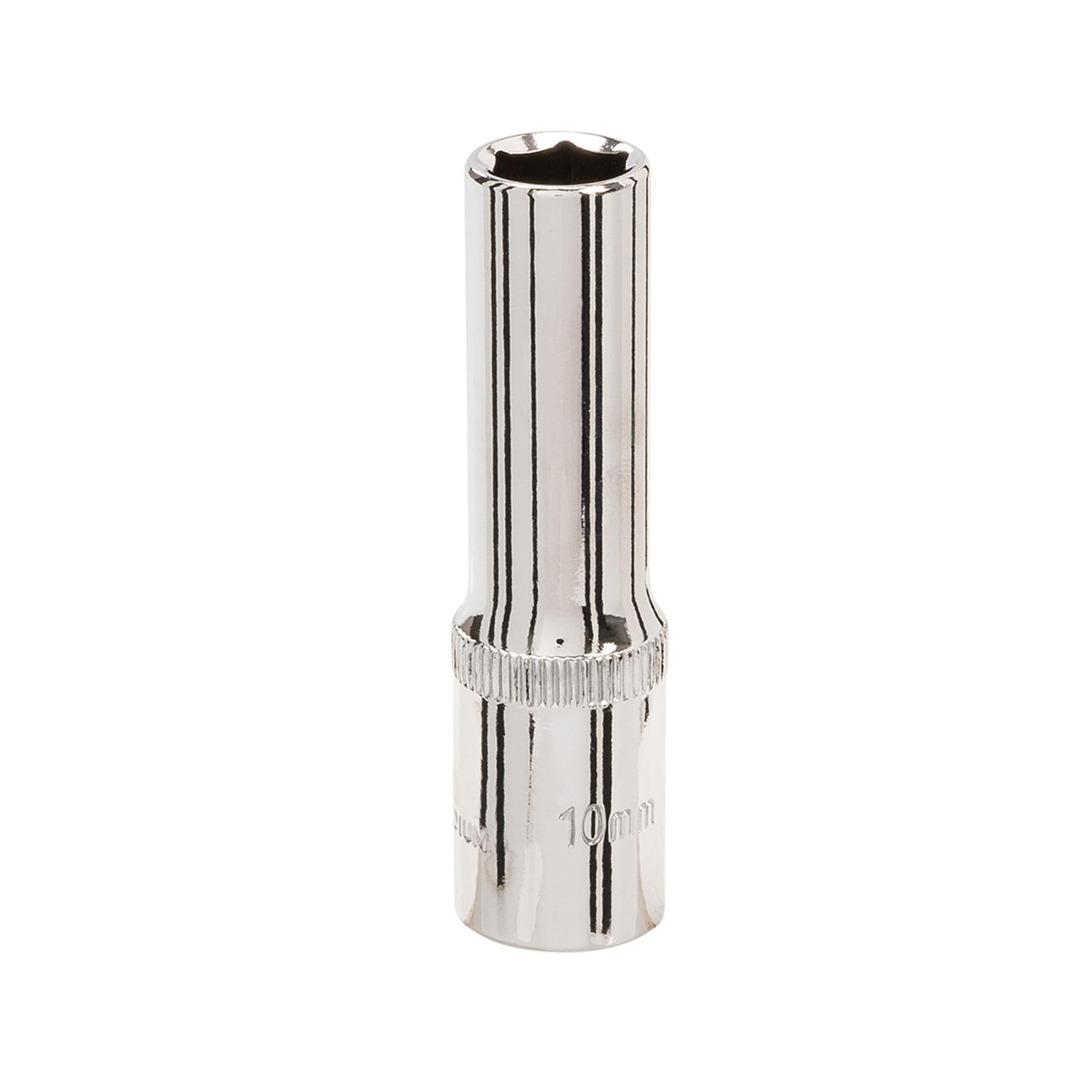 Deep Socket 3/8" Drive 6pt Metric 6 Point Hex Corrotion Resistant Socket 10mm