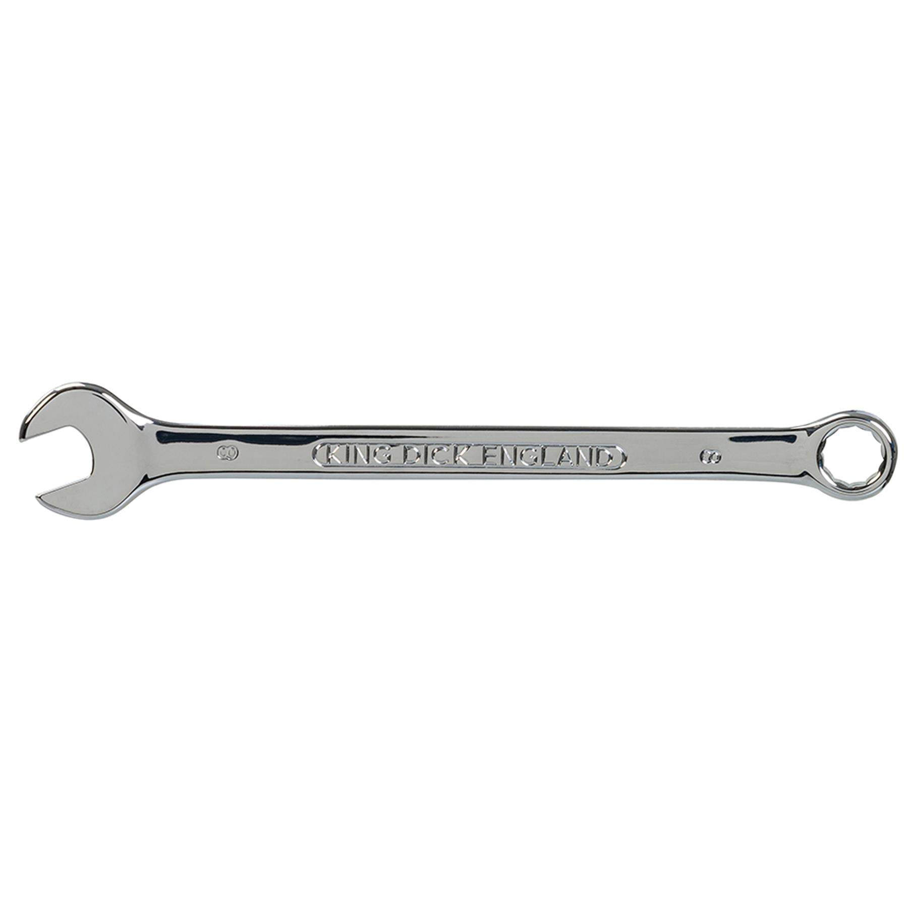 King Dick metric 8 MM polished chrome combination spanner wrenches spanners