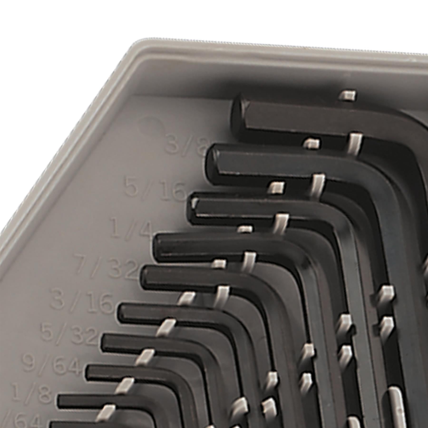 Sealey Hex Key Set 30pc Long/Short-Arm - Metric/Imperial