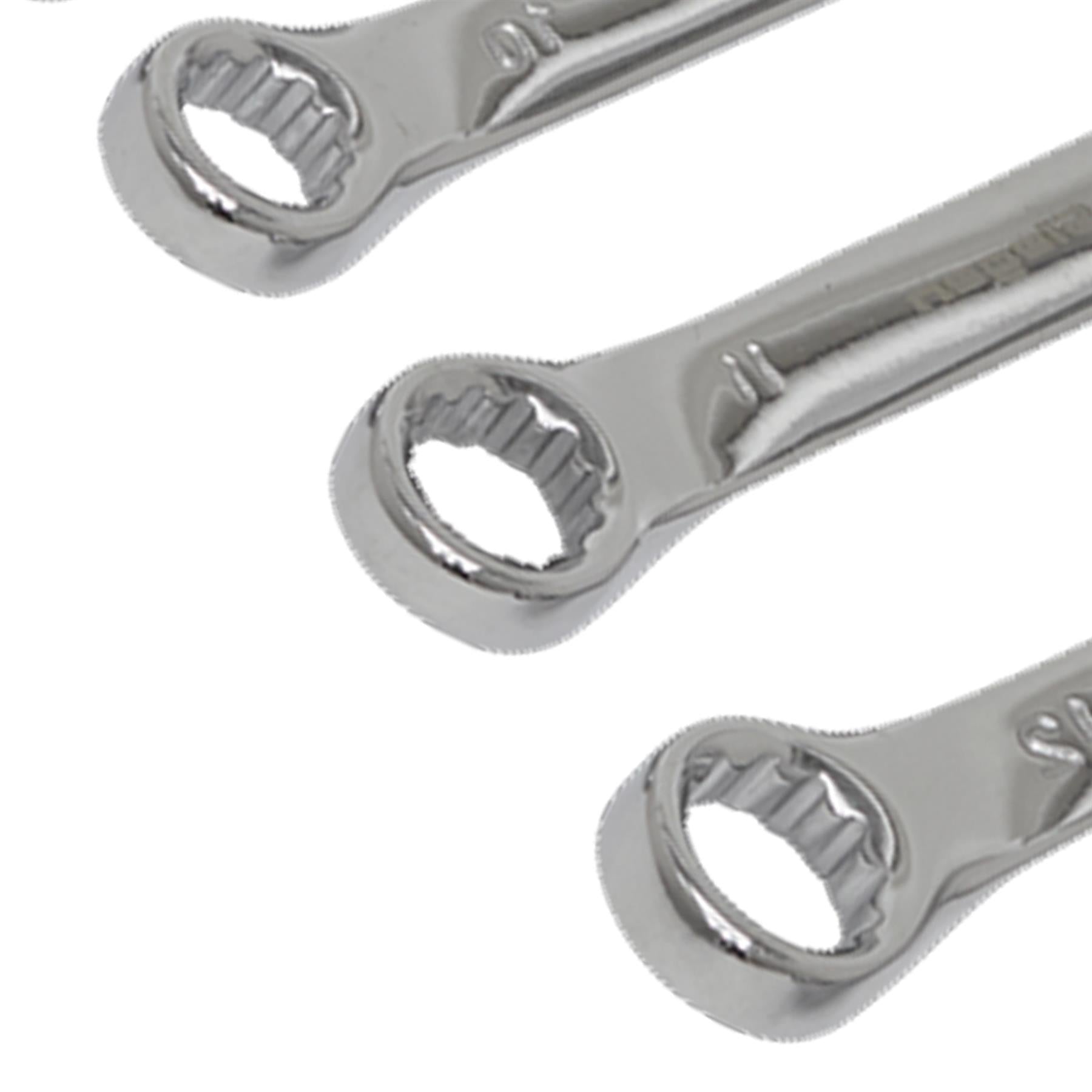 Sealey Stubby Combination Spanner Set 9pc Metric