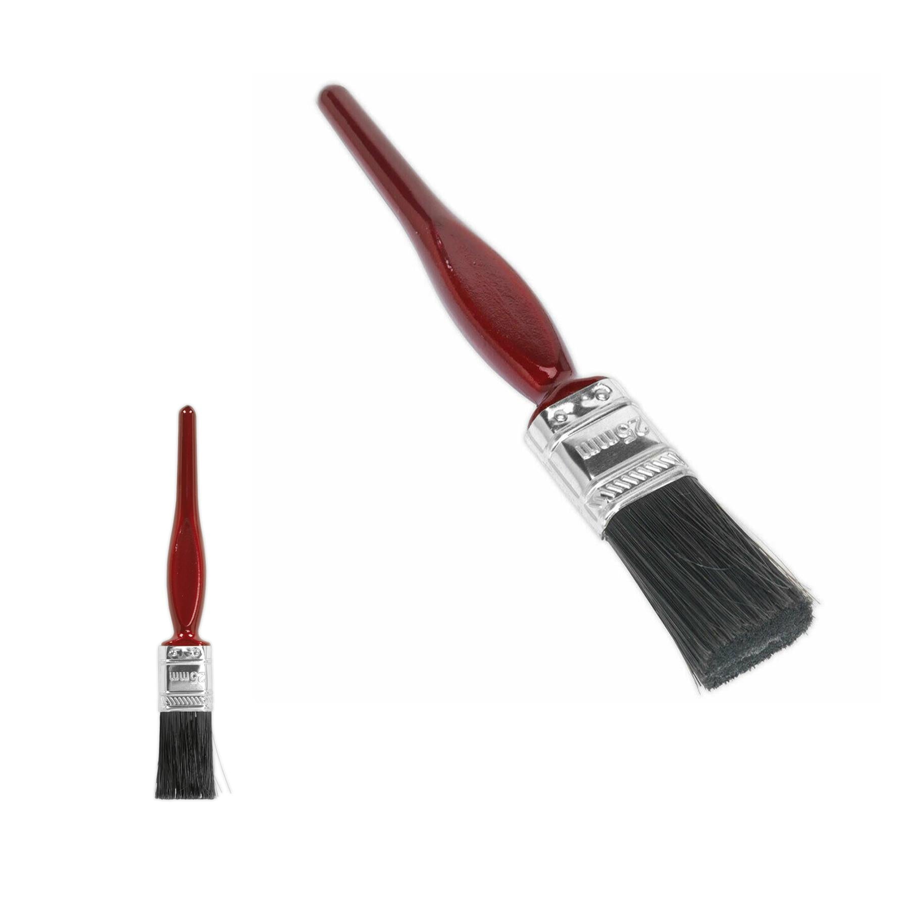 Sealey Pure Bristle Paint Brush 25mm Pack of 10