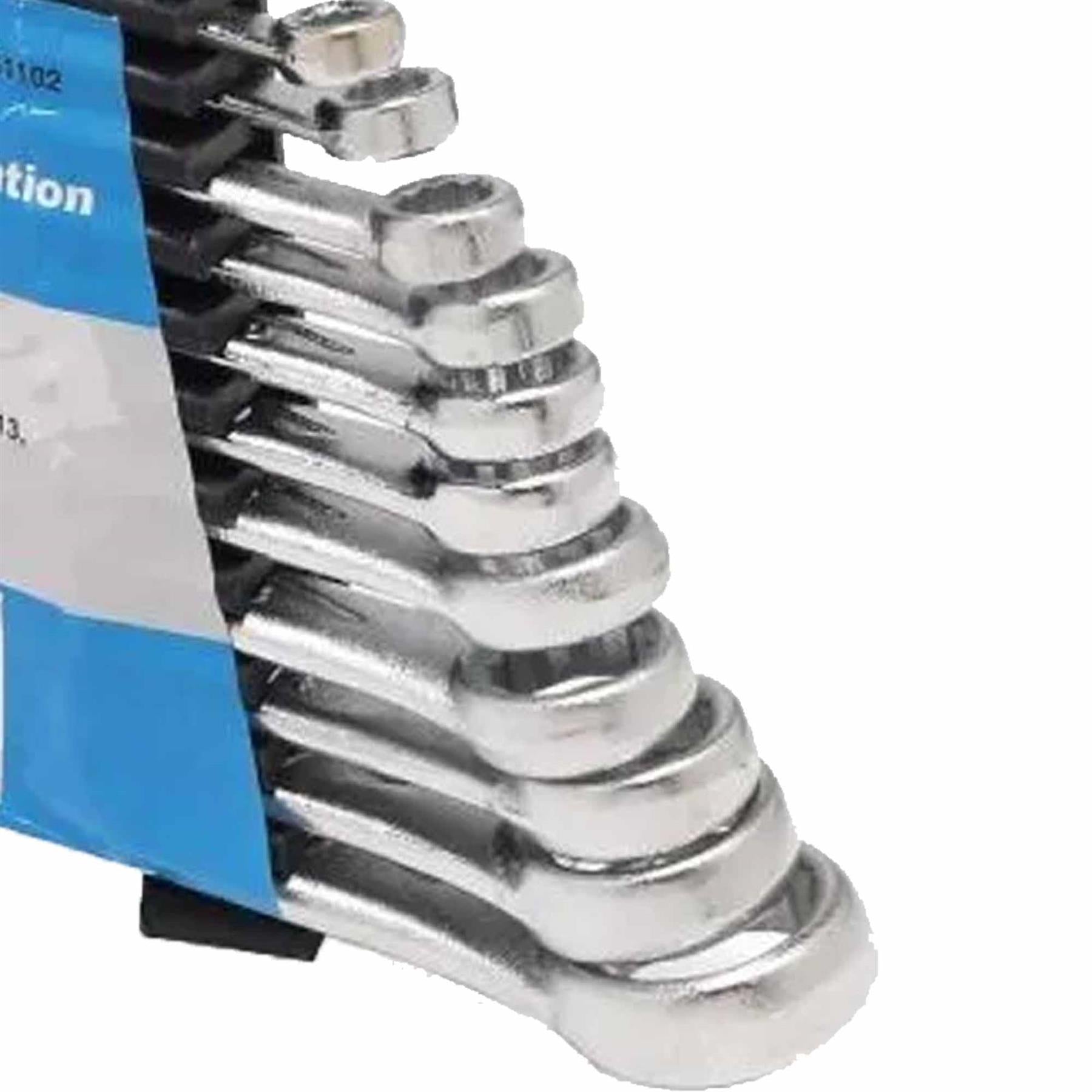 11pc Combination Wrench Set 6-19mm Spanner Mechanic Drop Forged Chrome