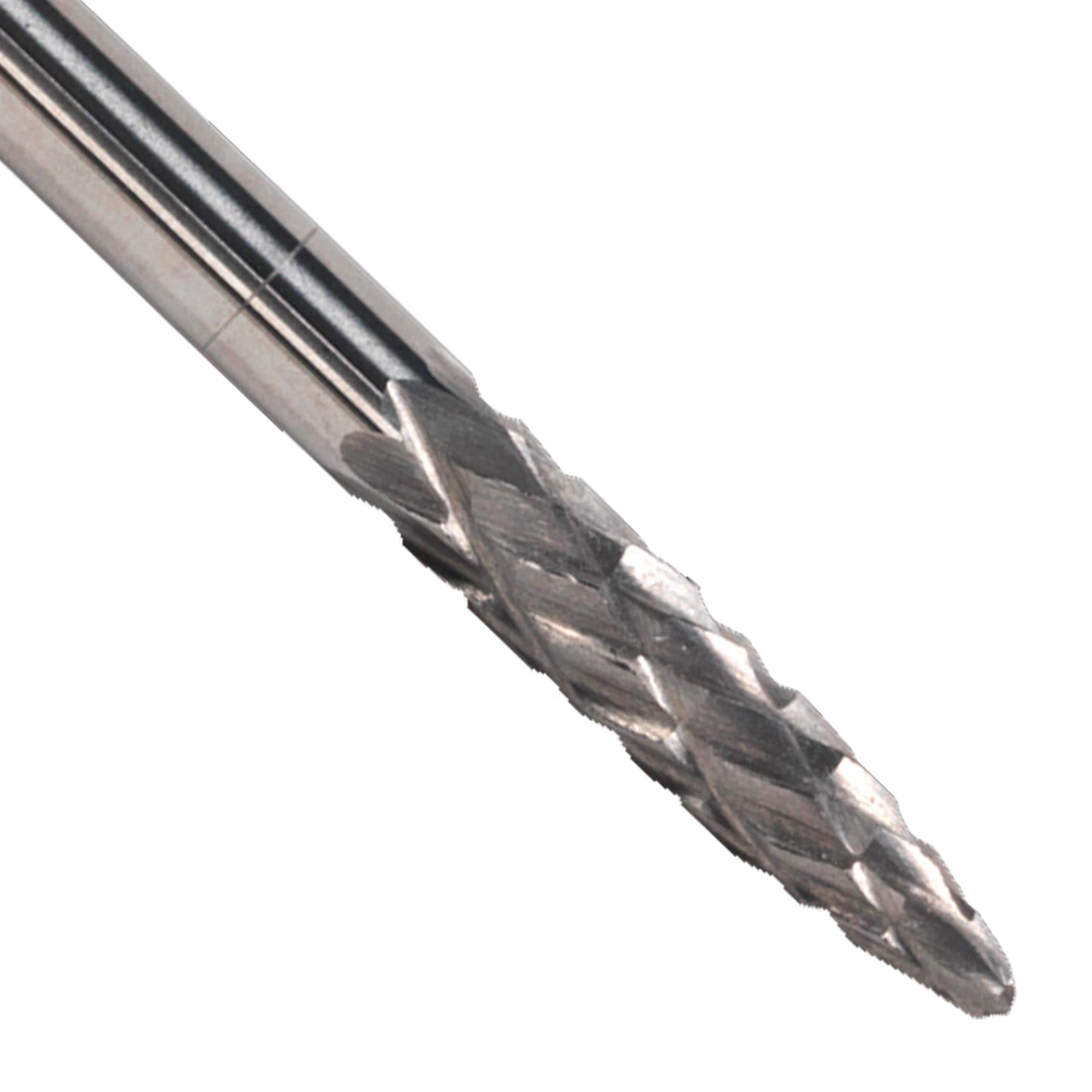 Sealey Micro Carbide Burr Ball Nosed Tree Pack of 3