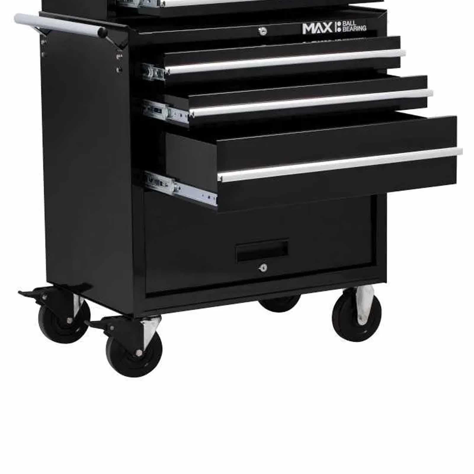 Professional 12 Drawer Combination Garage Tool Chest Rollaway Cabinet Ball Bearing Slides