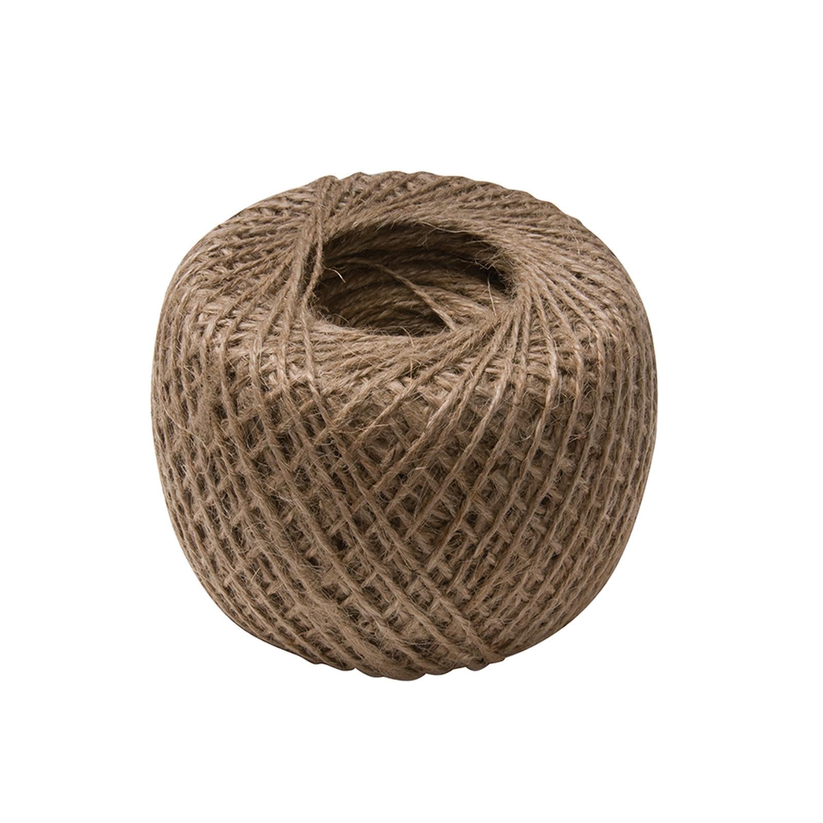 Natural Strong Jute , 250M Ball Of Garden String For Tying Of Plant New