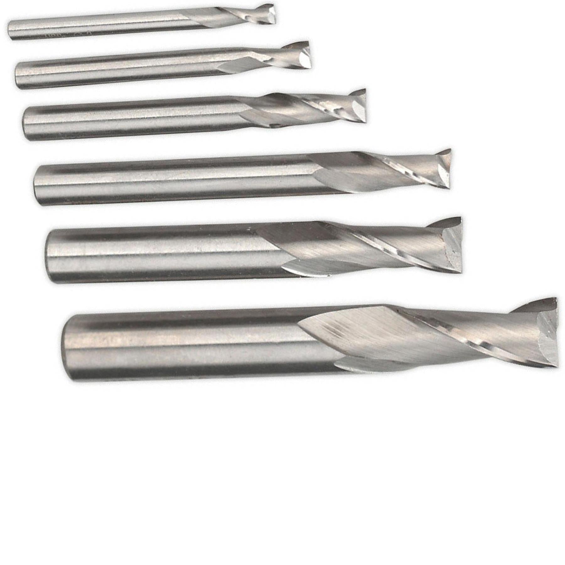 Sealey HSS End Mill Set MT2 3-10mm