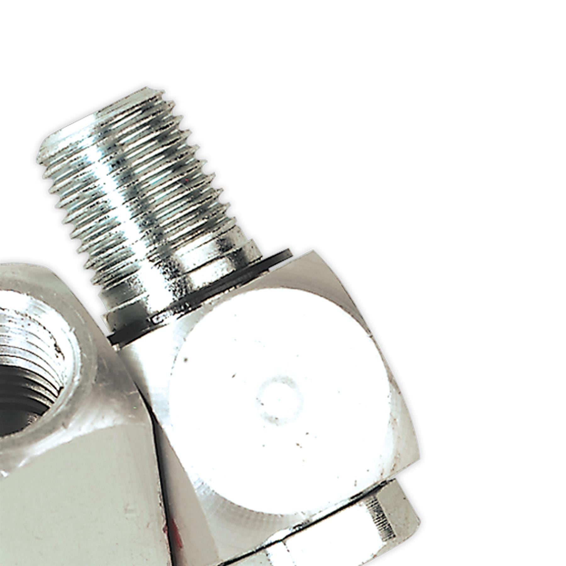 Sealey Z-Swivel Air Hose Connector with Regulator 1/4"BSP