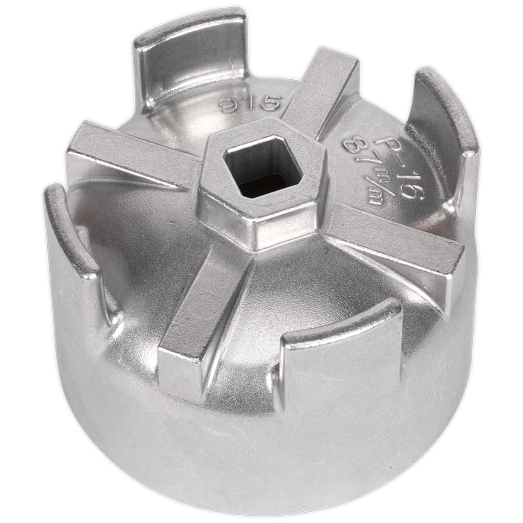 Sealey Oil Filter Cap Wrench 87mm x 16 Flutes - Volvo