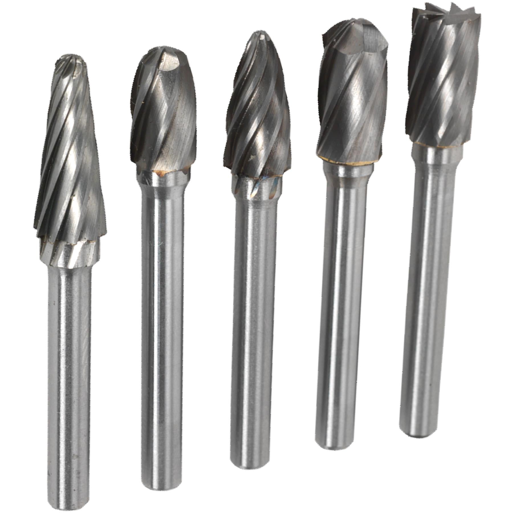 Sealey Tungsten Carbide Rotary Burr Set 5pc Ripper/Coarse