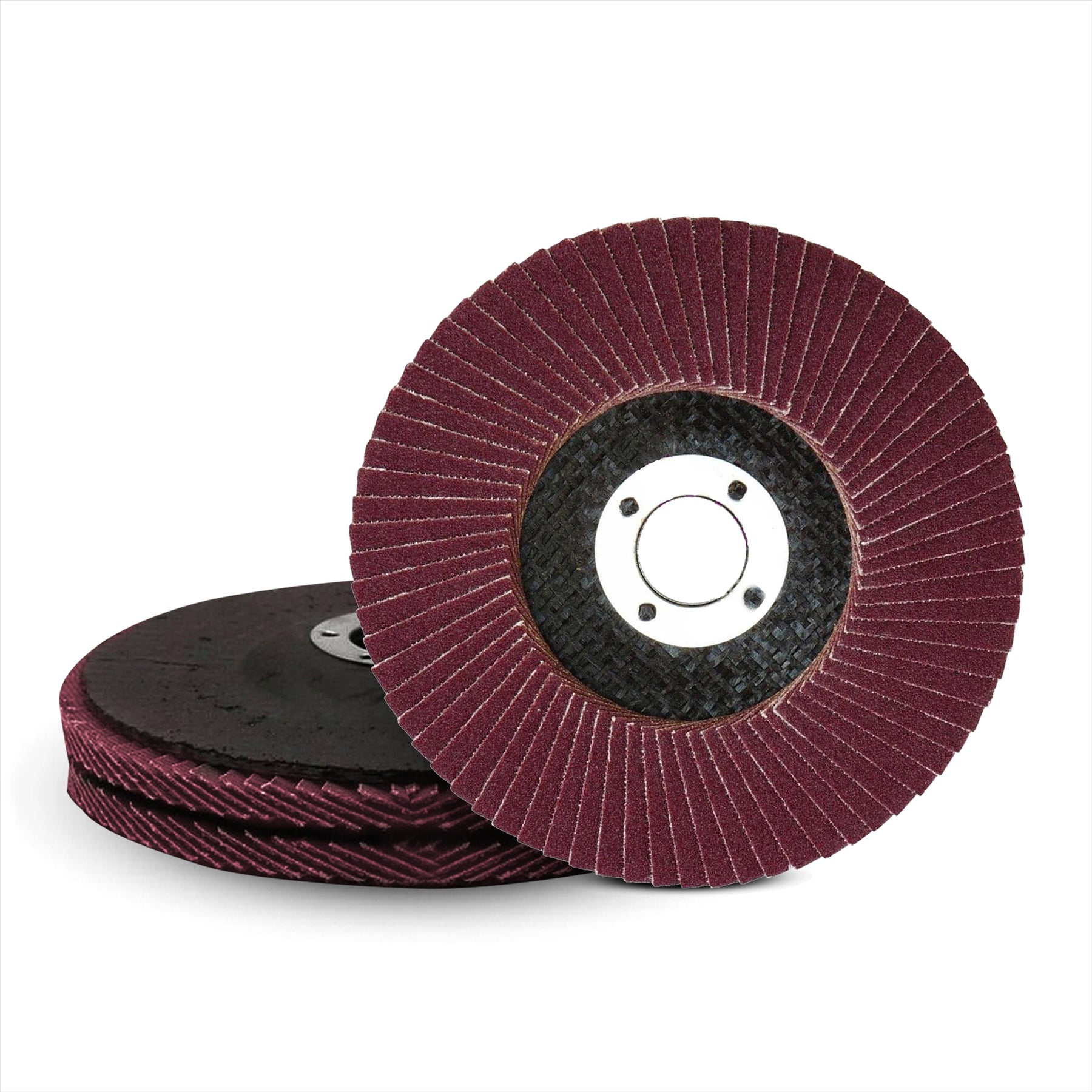 115mm 4.5'' 60 Grit 2 PCAngle Grinder Aluminium Oxide FLAP DISCS Grinding Wheels