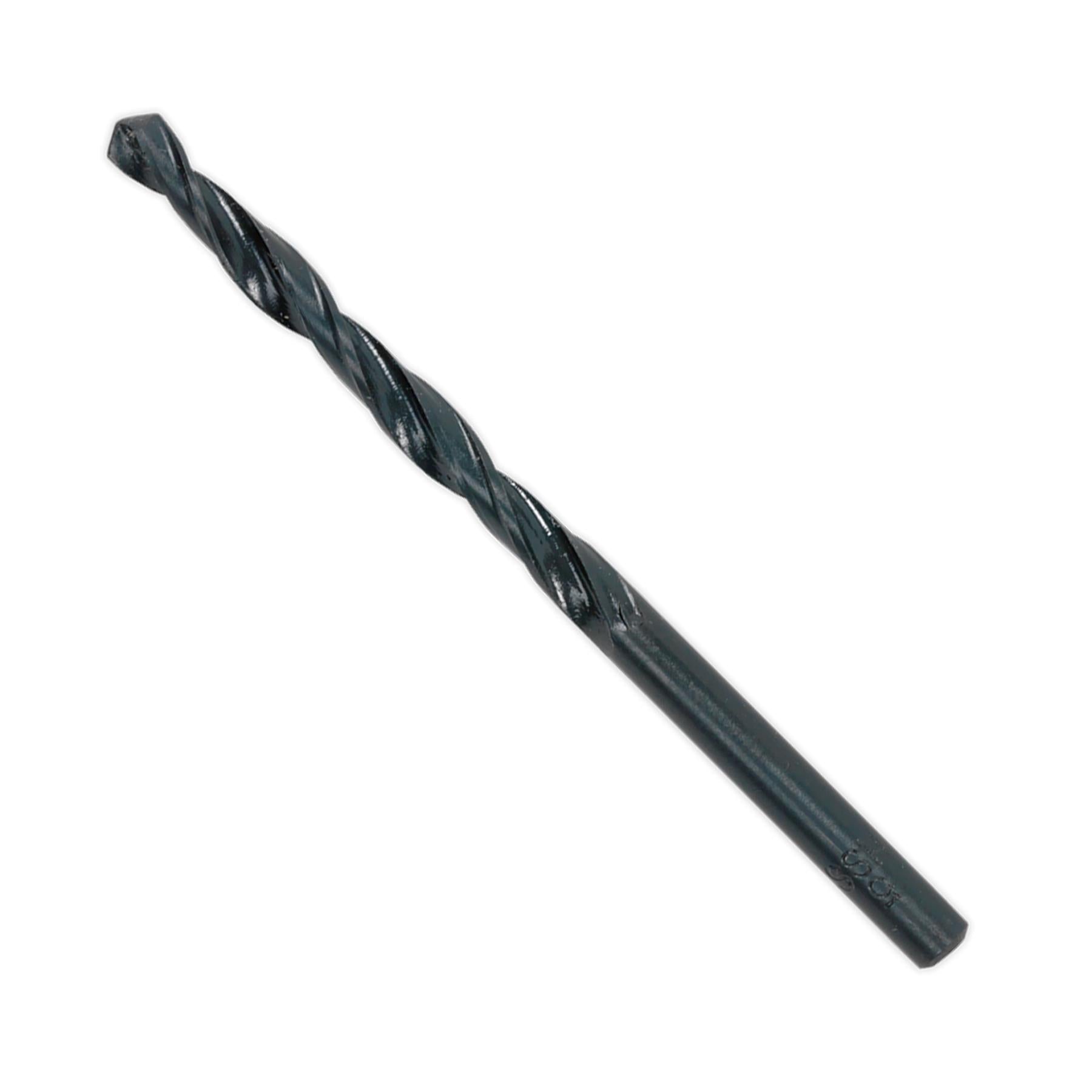 Sealey HSS Roll Forged Drill Bit �8mm Pack of 10
