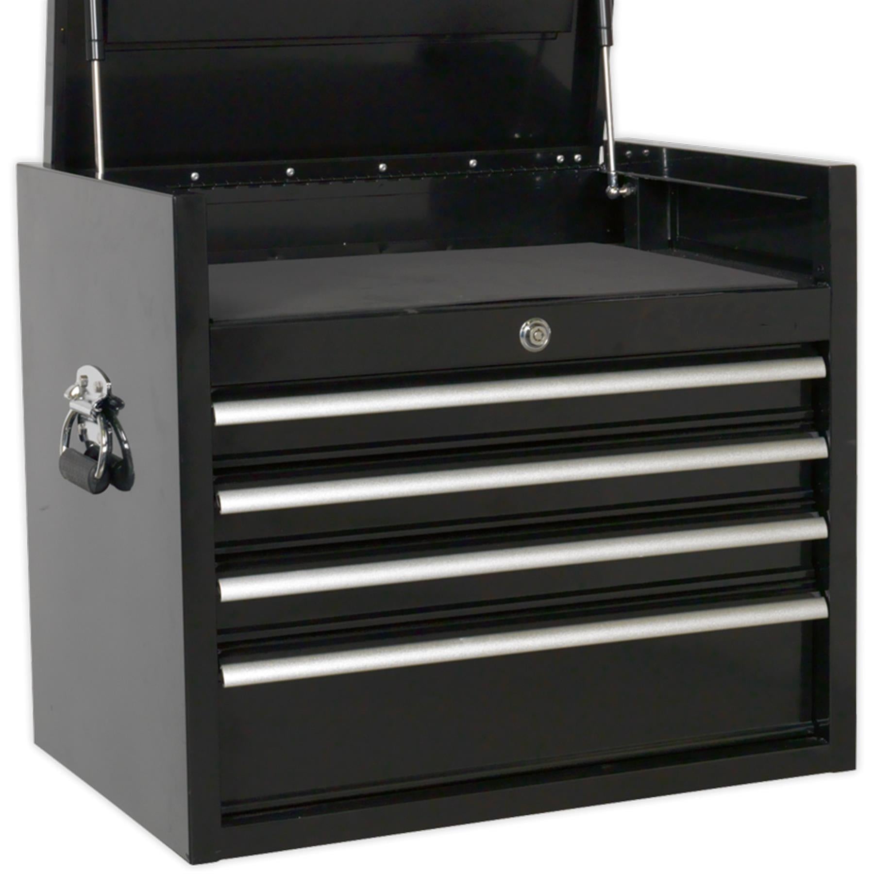 Sealey Topchest 4 Drawer 660mm Heavy-Duty Black