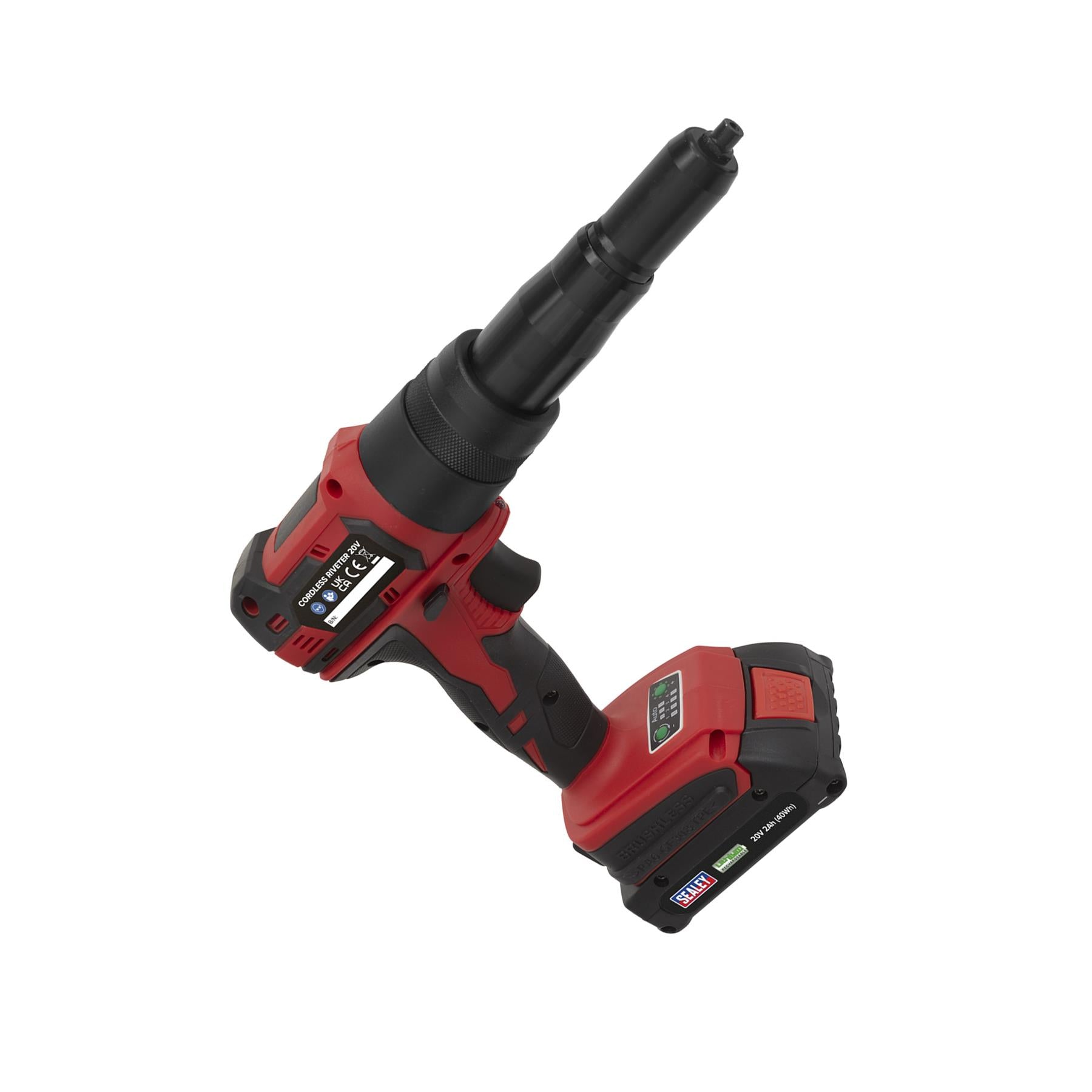 Sealey Cordless Riveter 20V 2Ah Lithium-ion Storage Case CP314