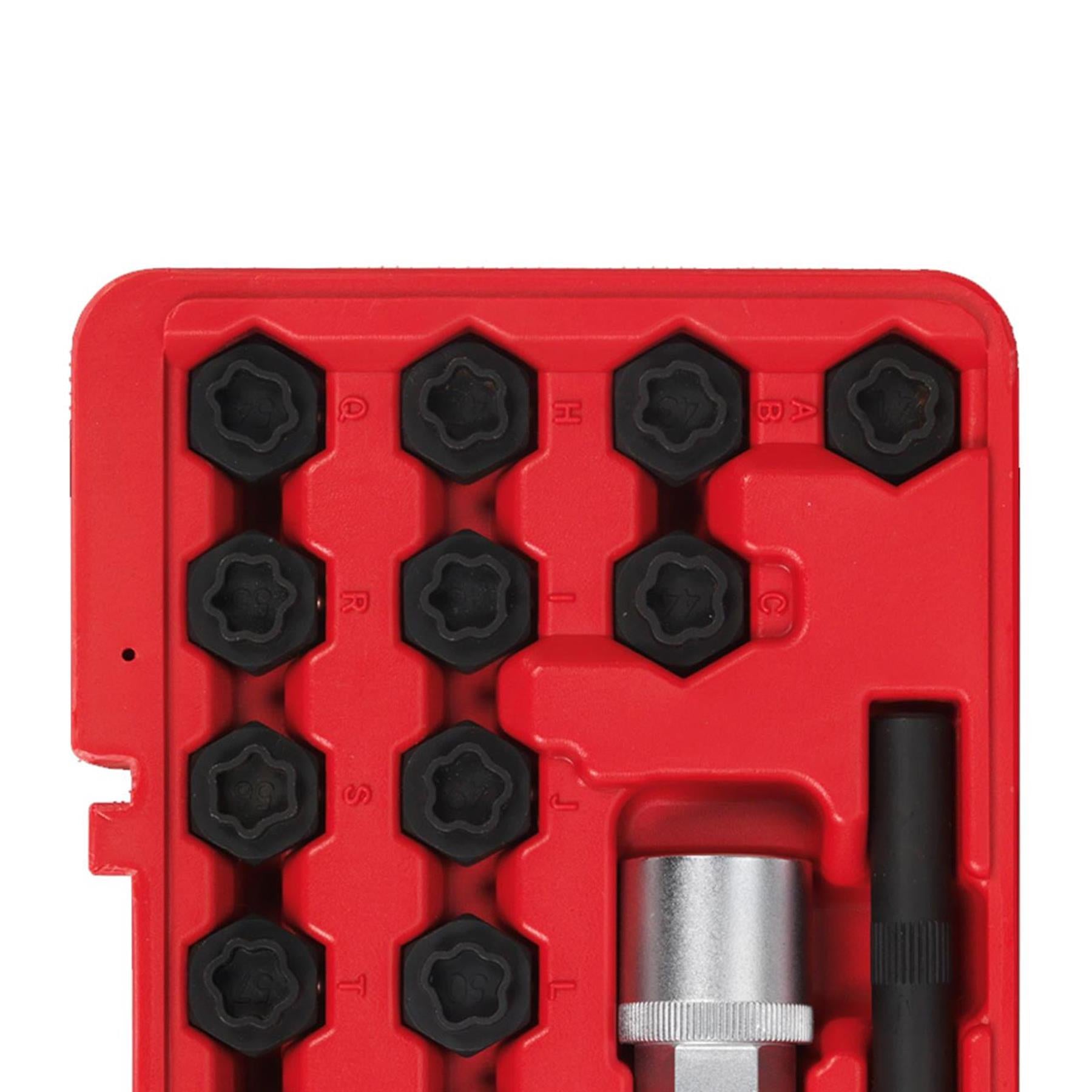 Sealey Locking Wheel Nut Key Set 22pc - BMW